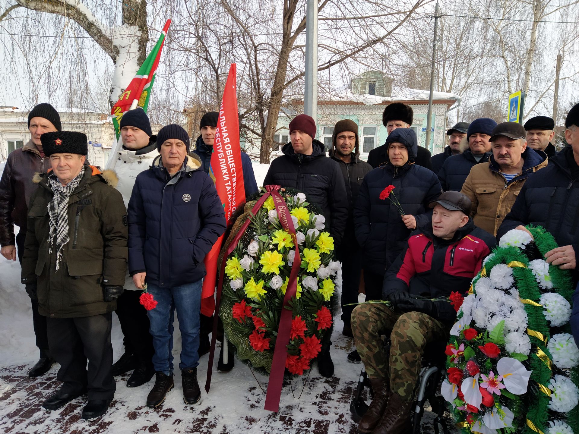 В Чистополе в 33 годовщину вывода войск из Афганистана почтили память воинов-интернационалистов