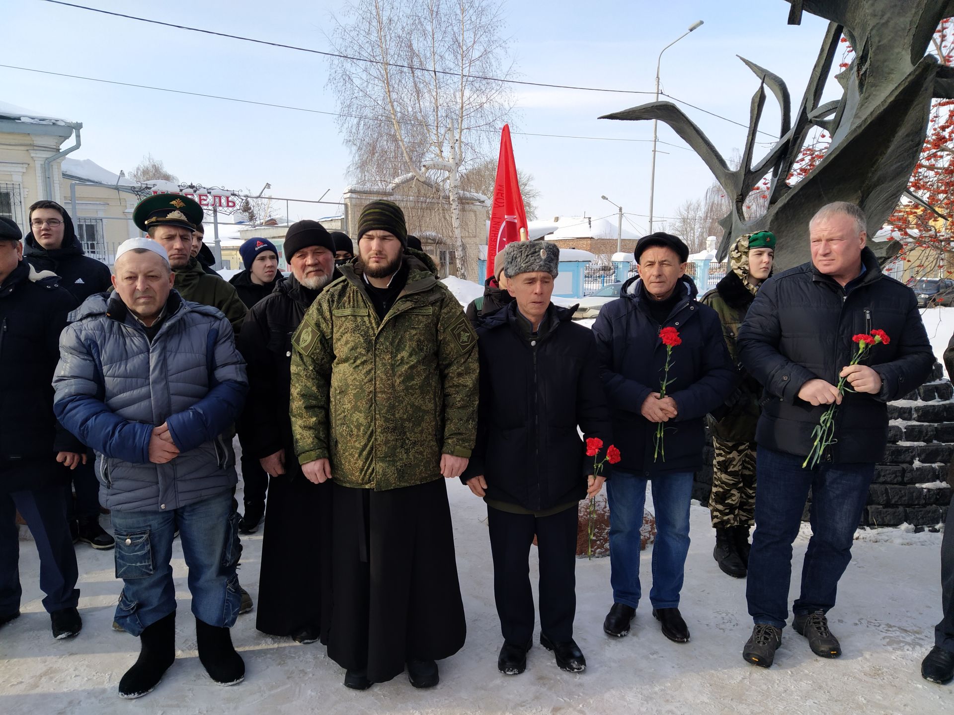 В Чистополе в 33 годовщину вывода войск из Афганистана почтили память воинов-интернационалистов