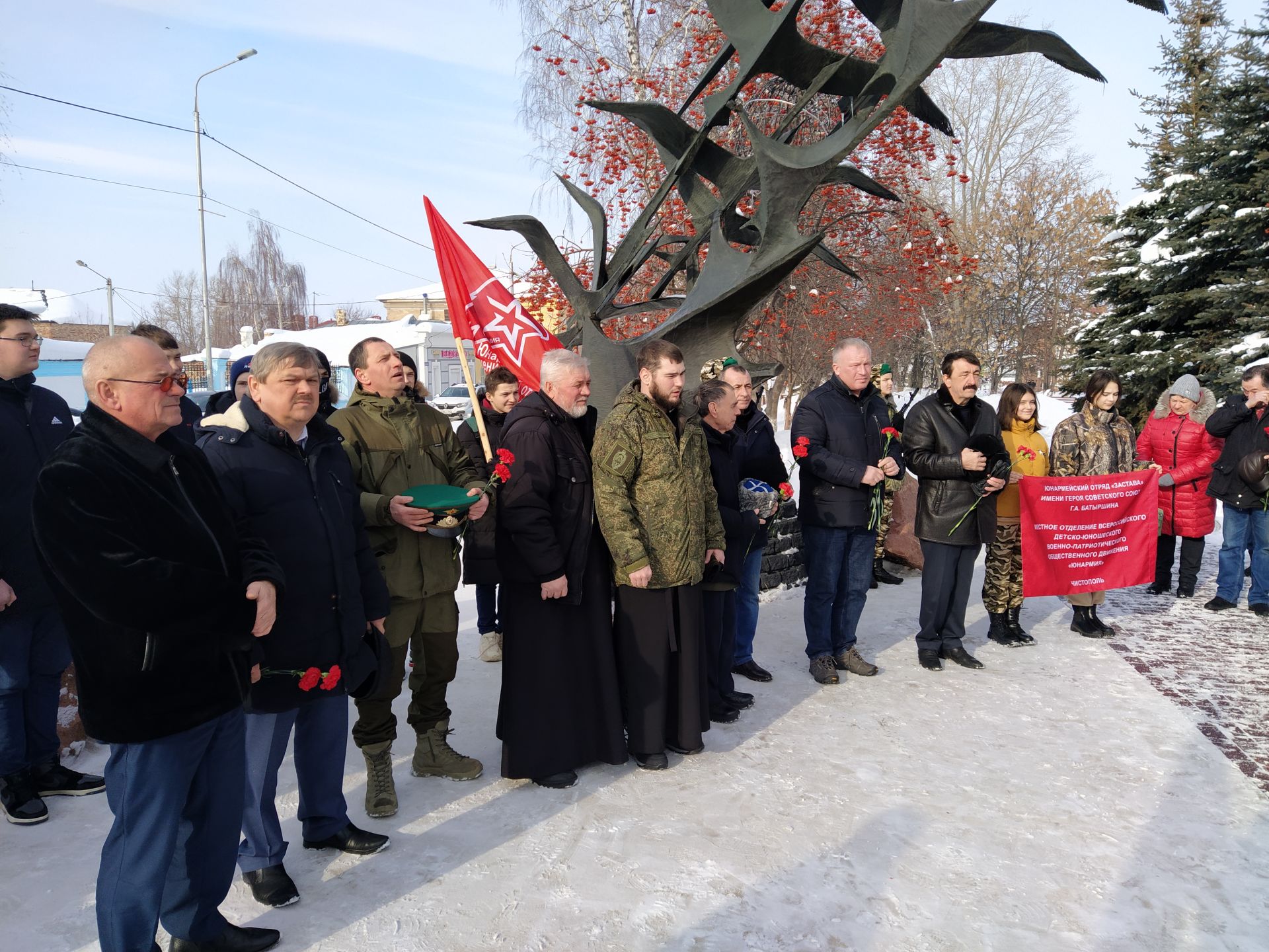 В Чистополе в 33 годовщину вывода войск из Афганистана почтили память воинов-интернационалистов