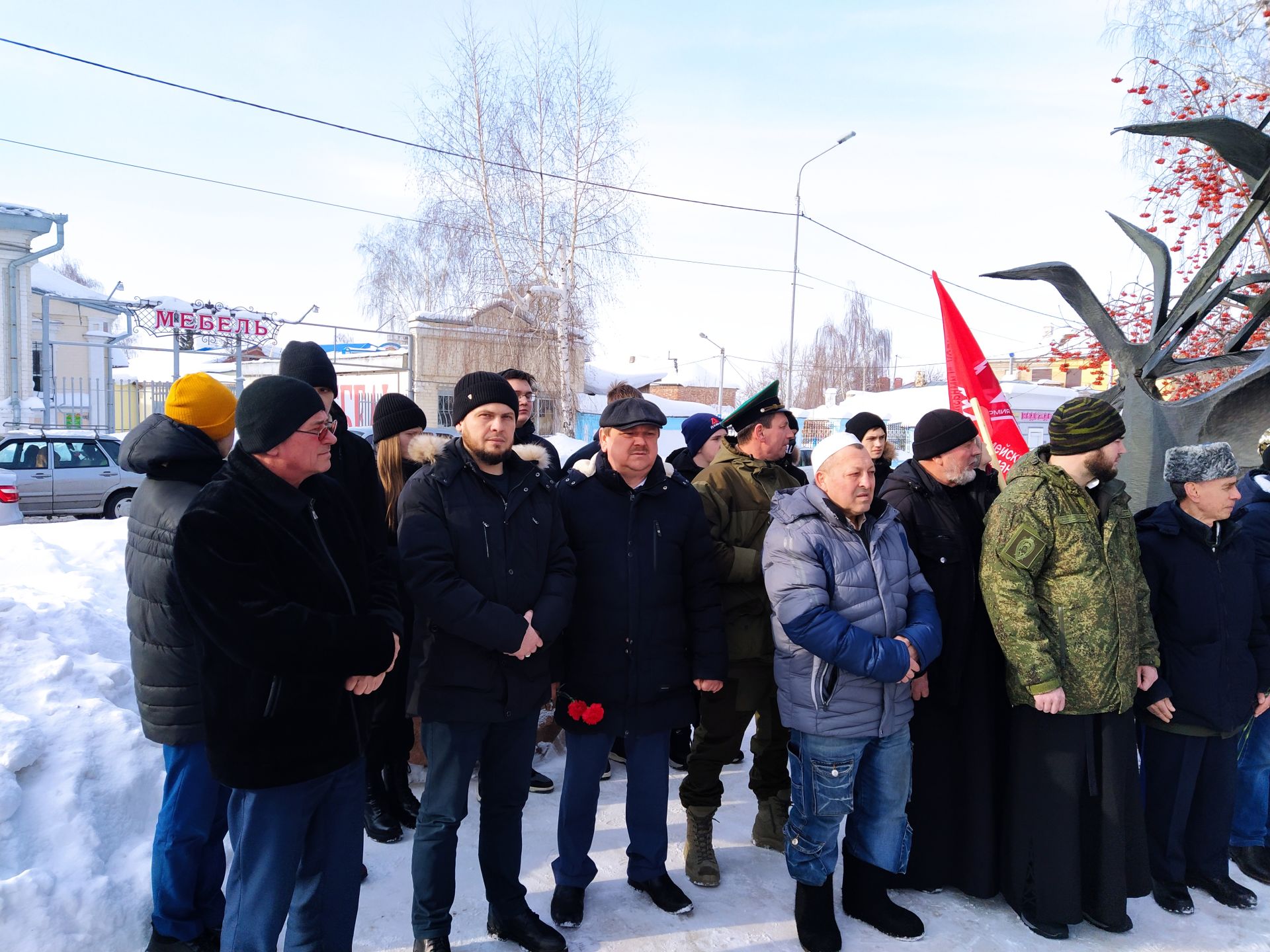 В Чистополе в 33 годовщину вывода войск из Афганистана почтили память воинов-интернационалистов