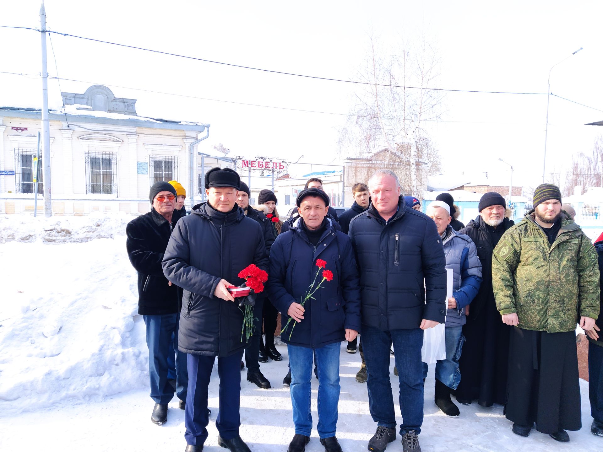 В Чистополе в 33 годовщину вывода войск из Афганистана почтили память воинов-интернационалистов