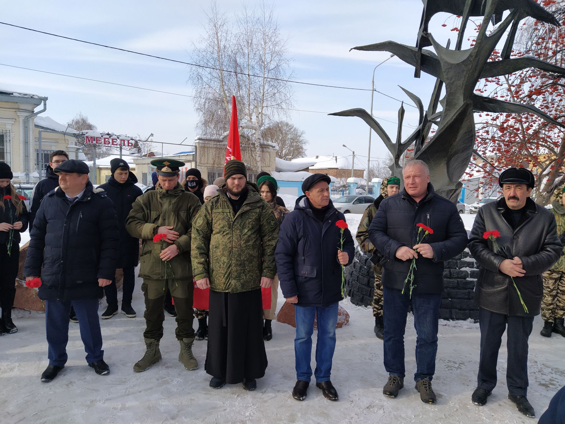 В Чистополе в 33 годовщину вывода войск из Афганистана почтили память воинов-интернационалистов