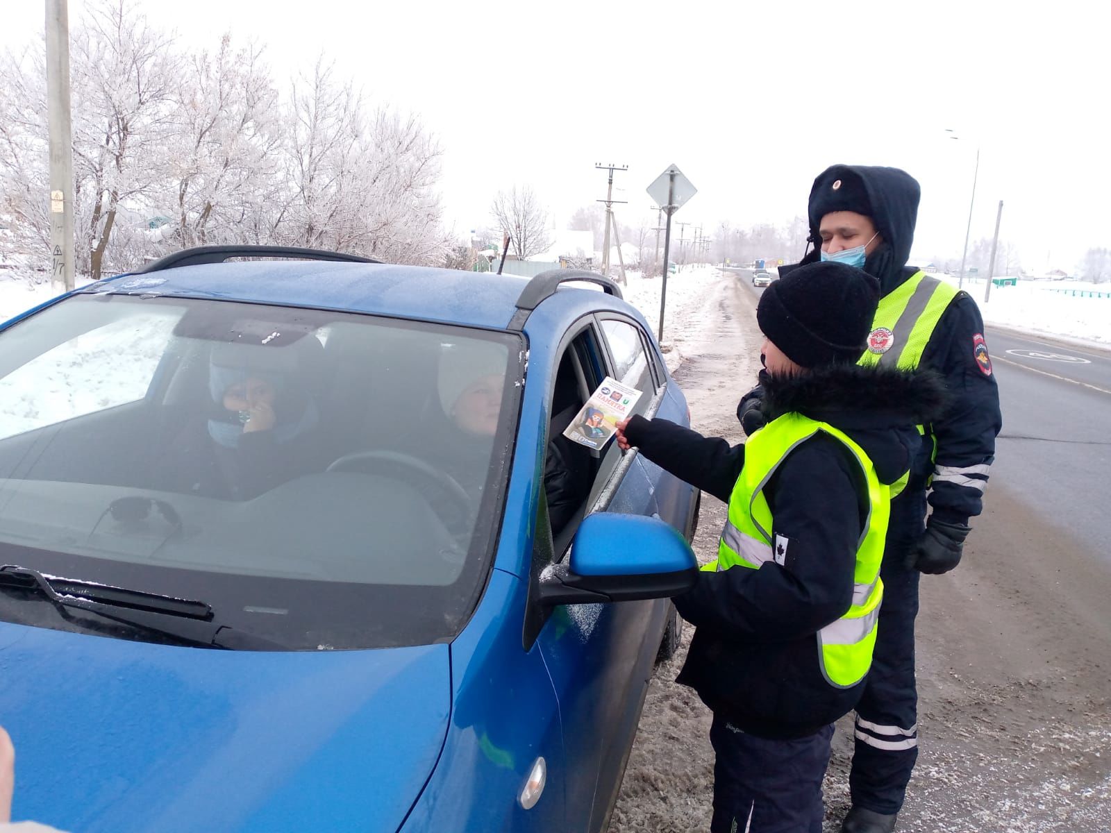 В чистопольском селе проходила акция «Жизнь – важнее скорости!»