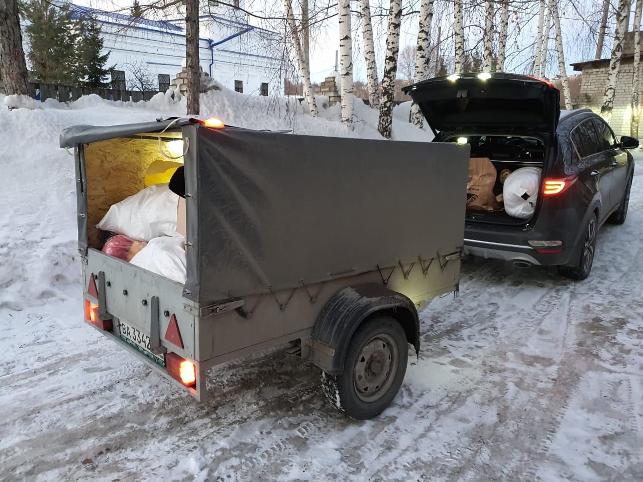 Чистопольская епархия передала очередную партию гуманитарной помощи для беженцев из ДНР и ЛНР