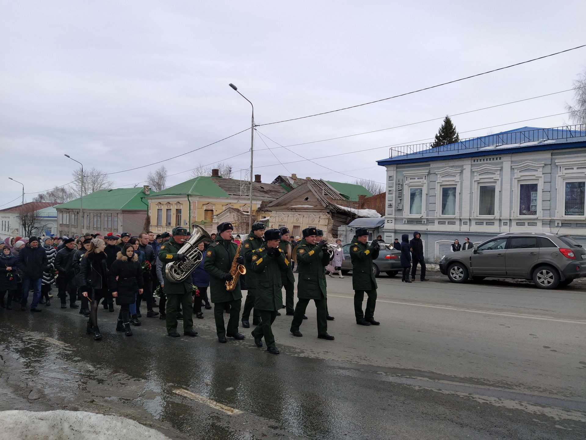 В Чистополе простились с погибшим на территории Украины Сергеем Тимофеенко