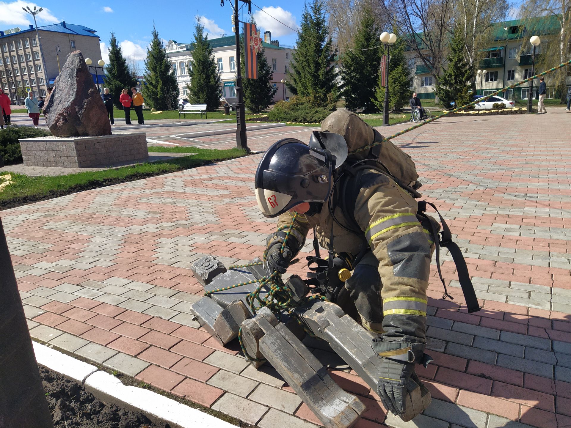 В культурном центре Чистополя прошли пожарно-тактические учения