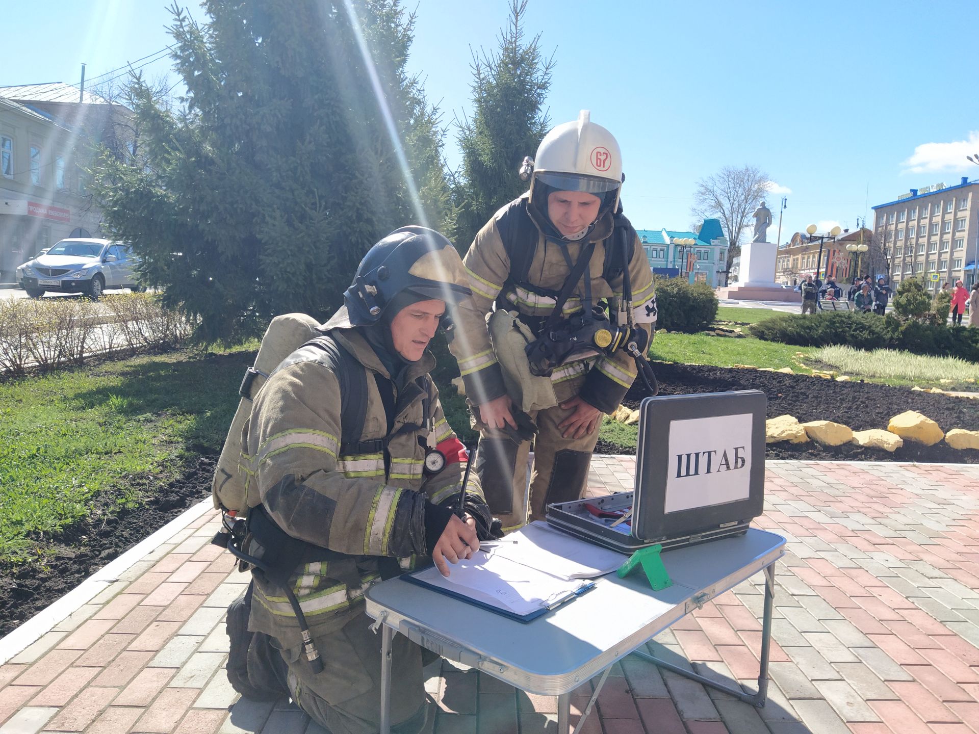 В культурном центре Чистополя прошли пожарно-тактические учения