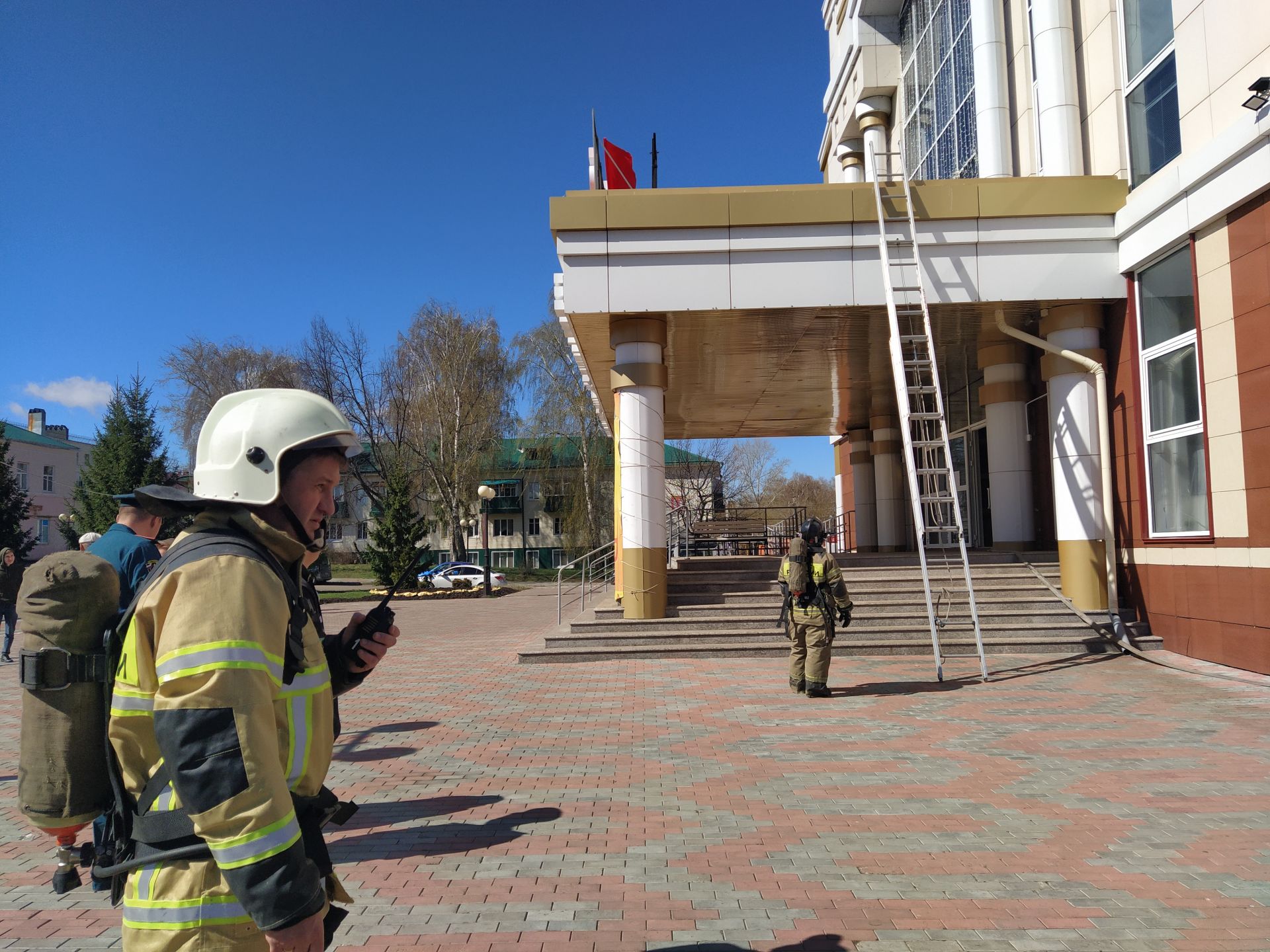 В культурном центре Чистополя прошли пожарно-тактические учения