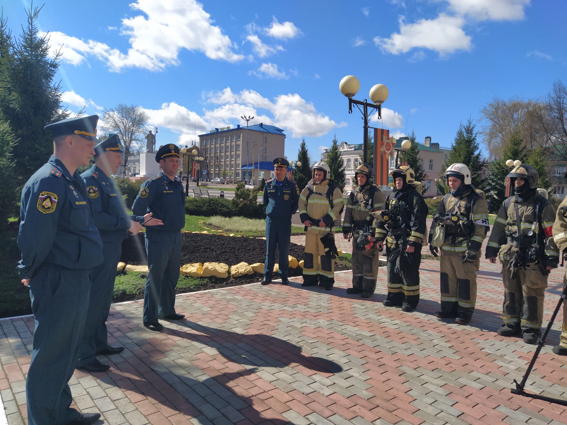 В культурном центре Чистополя прошли пожарно-тактические учения