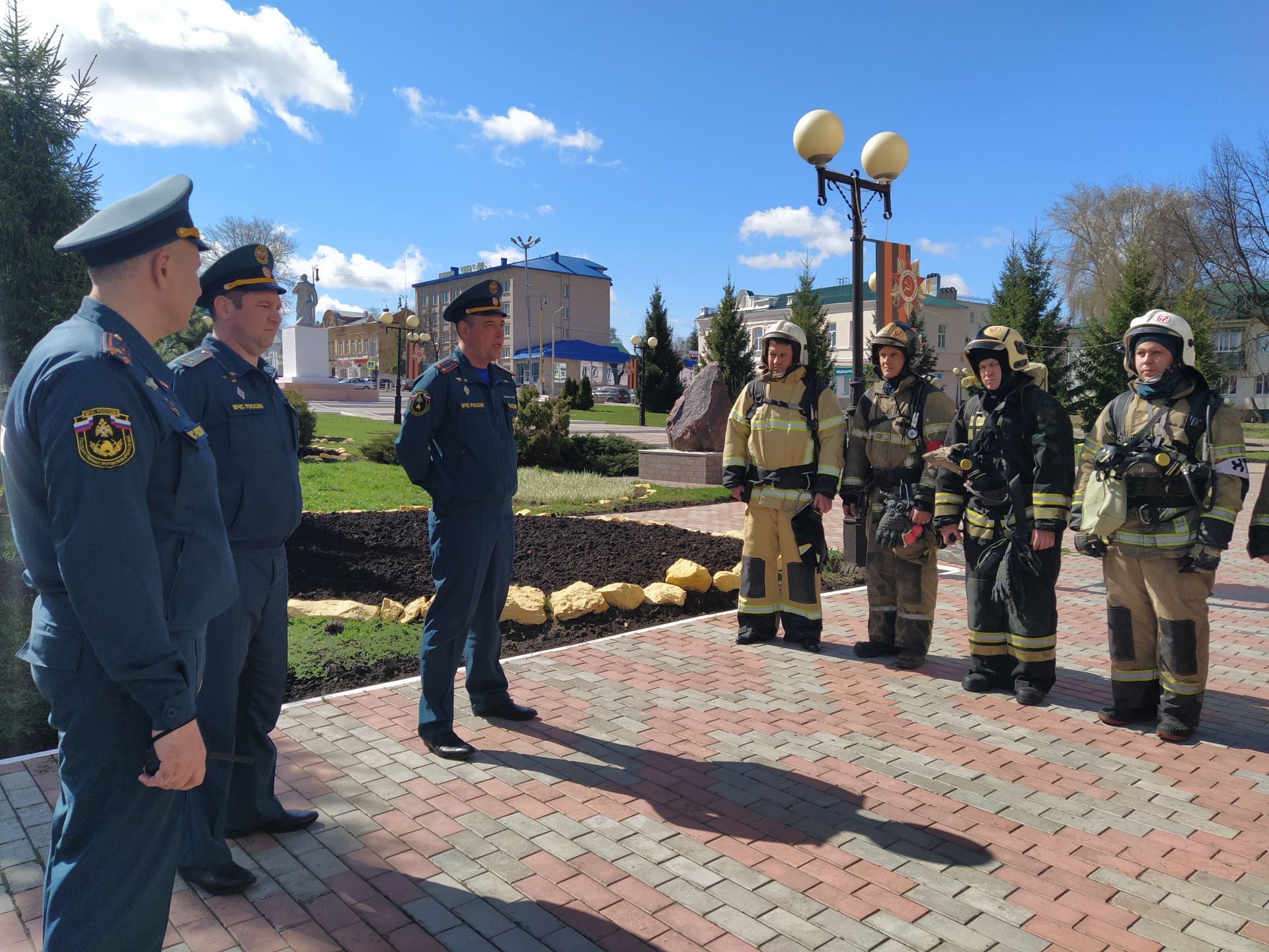 В культурном центре Чистополя прошли пожарно-тактические учения