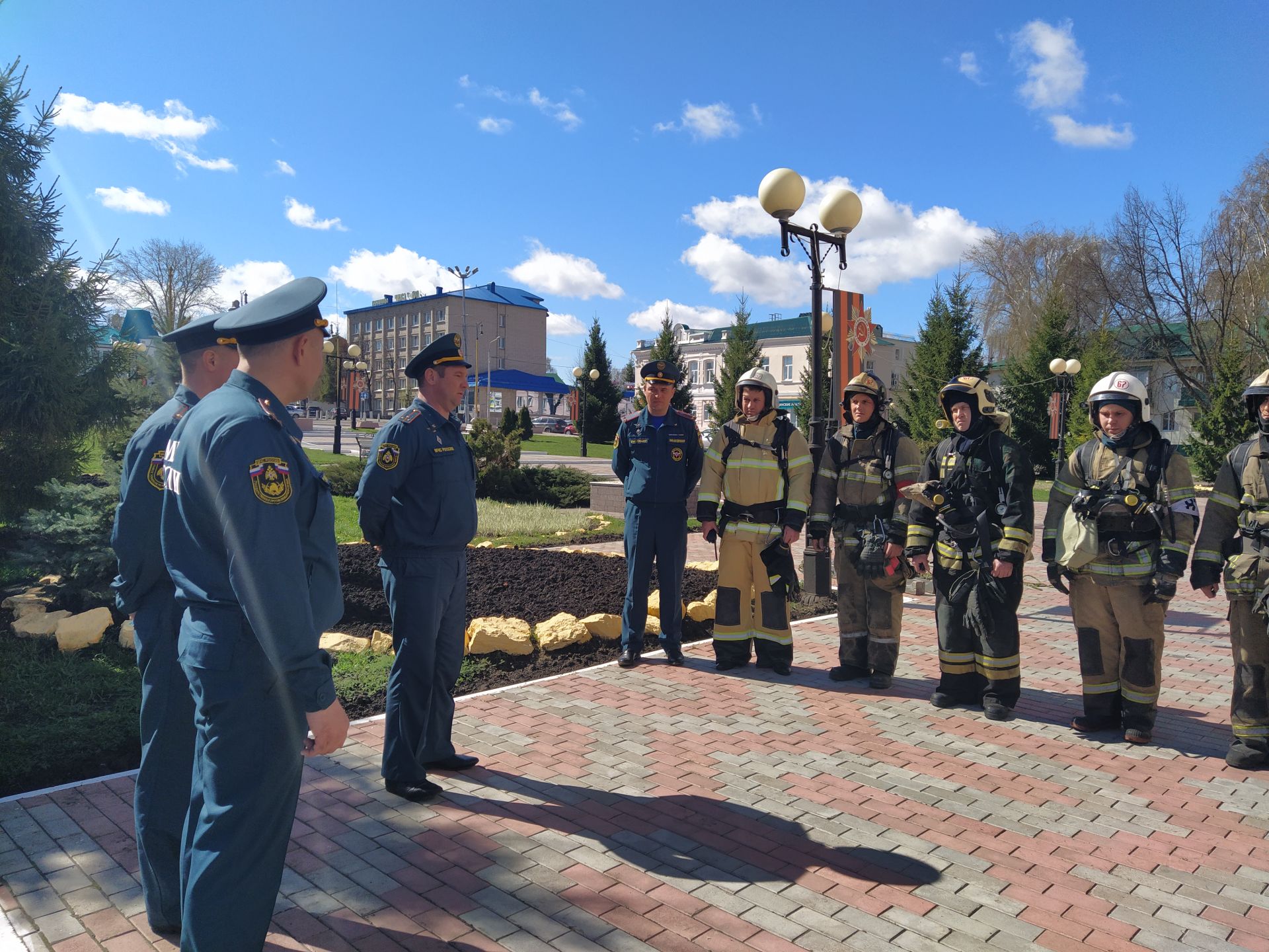 В культурном центре Чистополя прошли пожарно-тактические учения