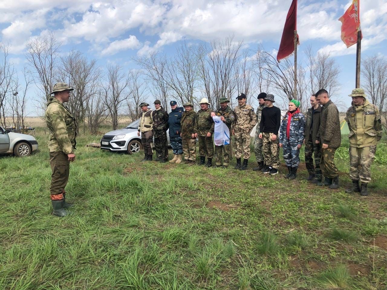 На «Вахте памяти» в Волгоградской области чистопольские поисковики обнаружили останки нескольких солдат и детали самолета