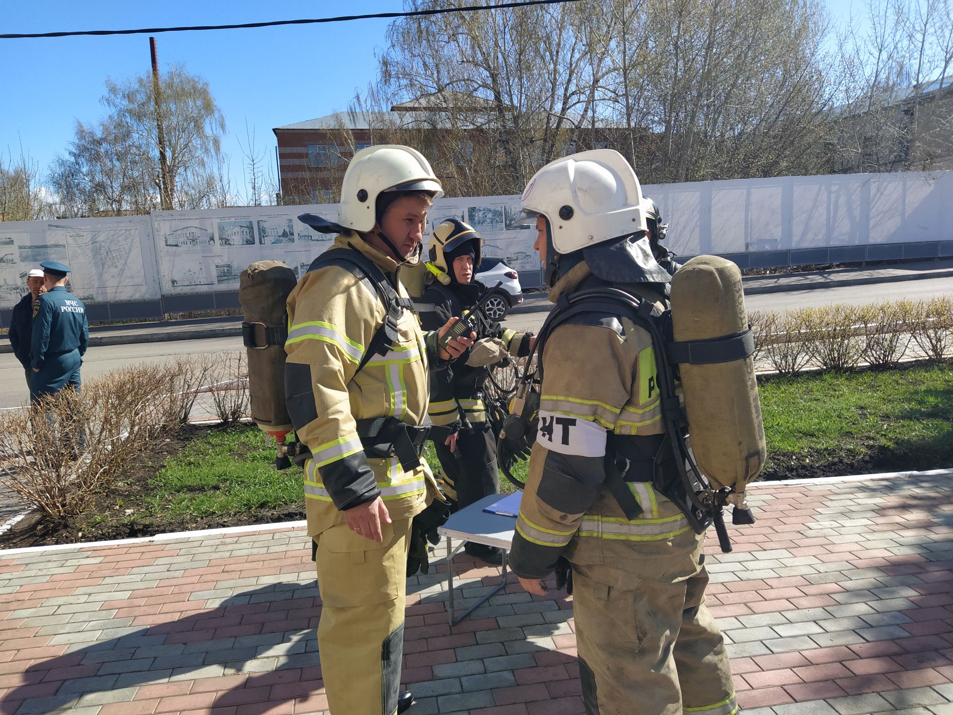 В культурном центре Чистополя прошли пожарно-тактические учения