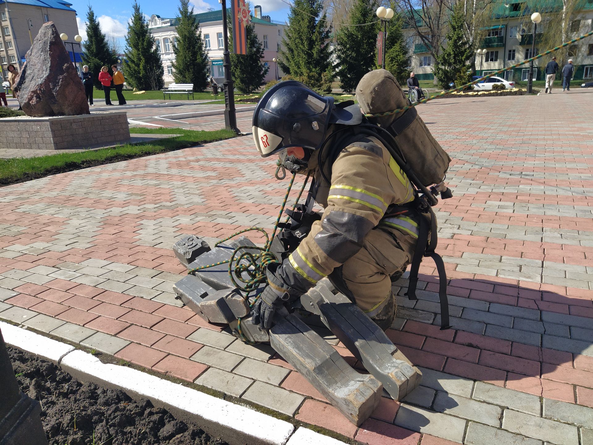 В культурном центре Чистополя прошли пожарно-тактические учения