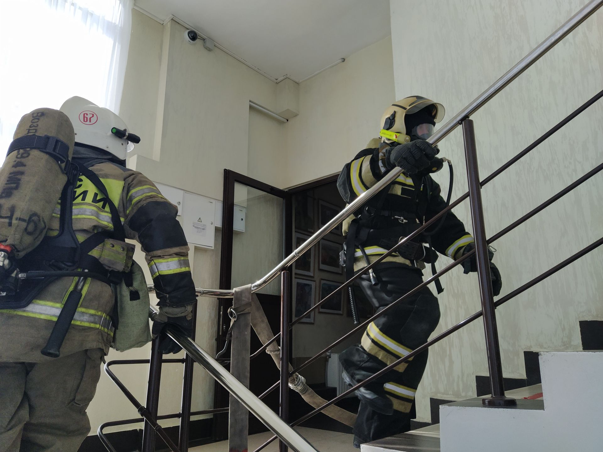 В культурном центре Чистополя прошли пожарно-тактические учения