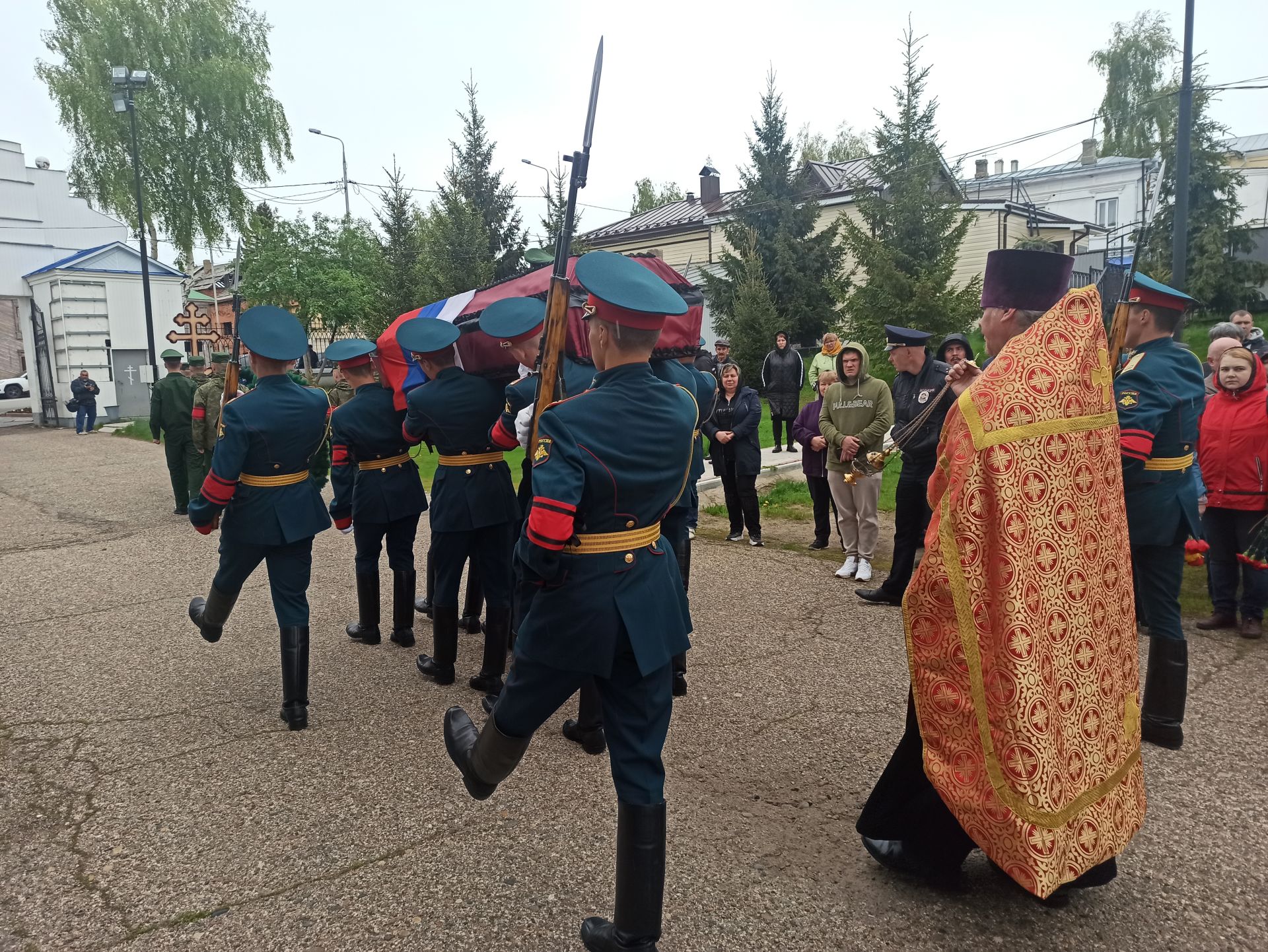 В Чистополе простились с сержантом Никитой Орловым