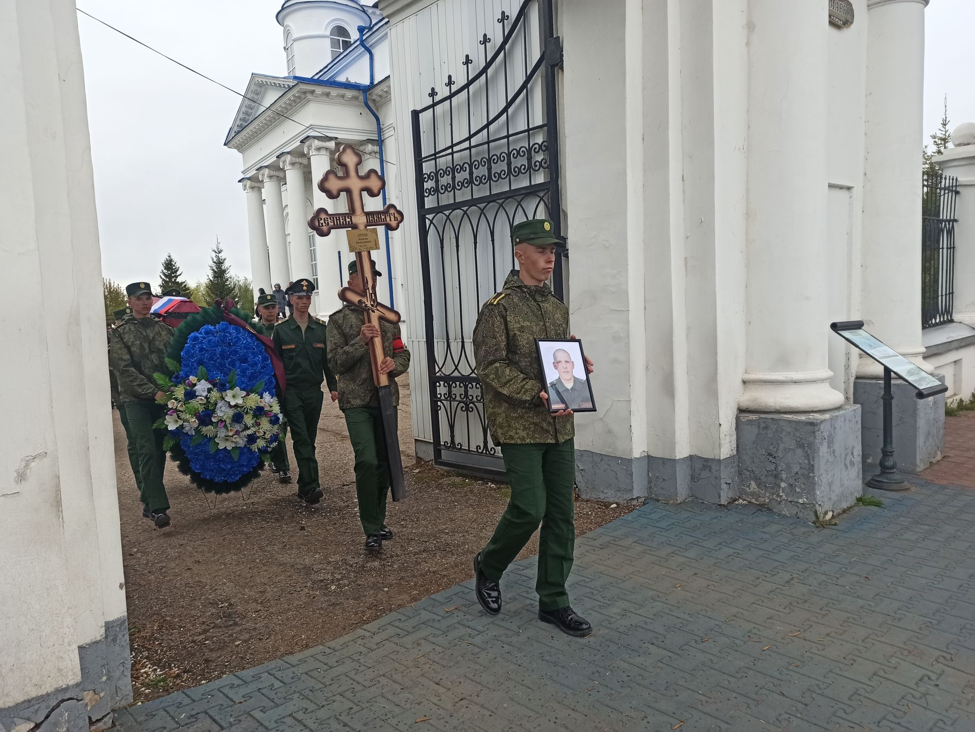 В Чистополе простились с сержантом Никитой Орловым