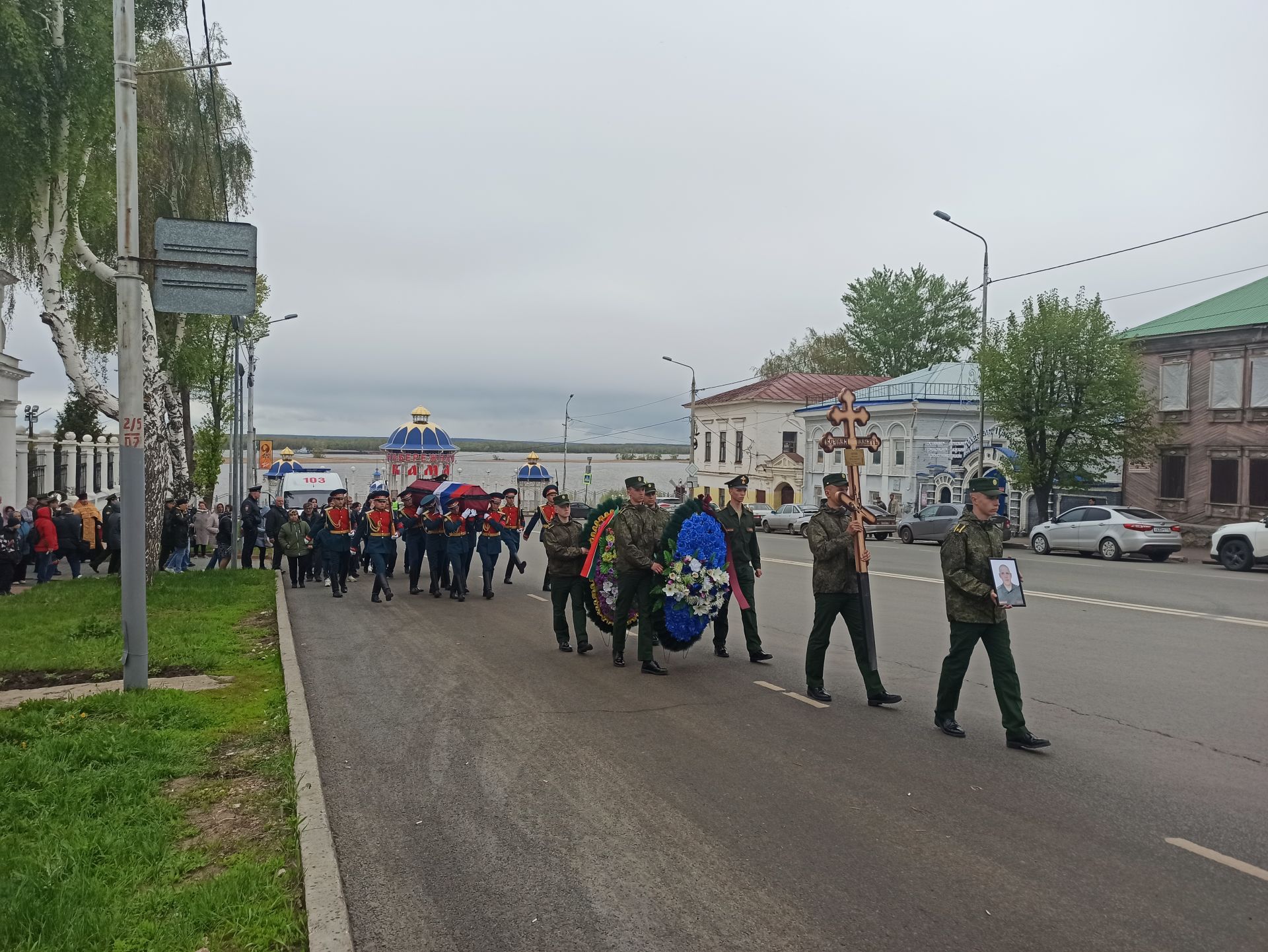 В Чистополе простились с сержантом Никитой Орловым