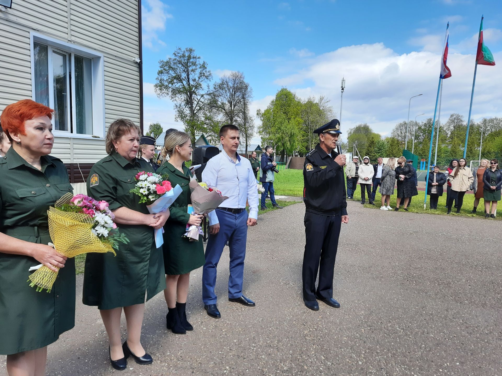 Чистопольские кадеты простились со знаменем родной школы