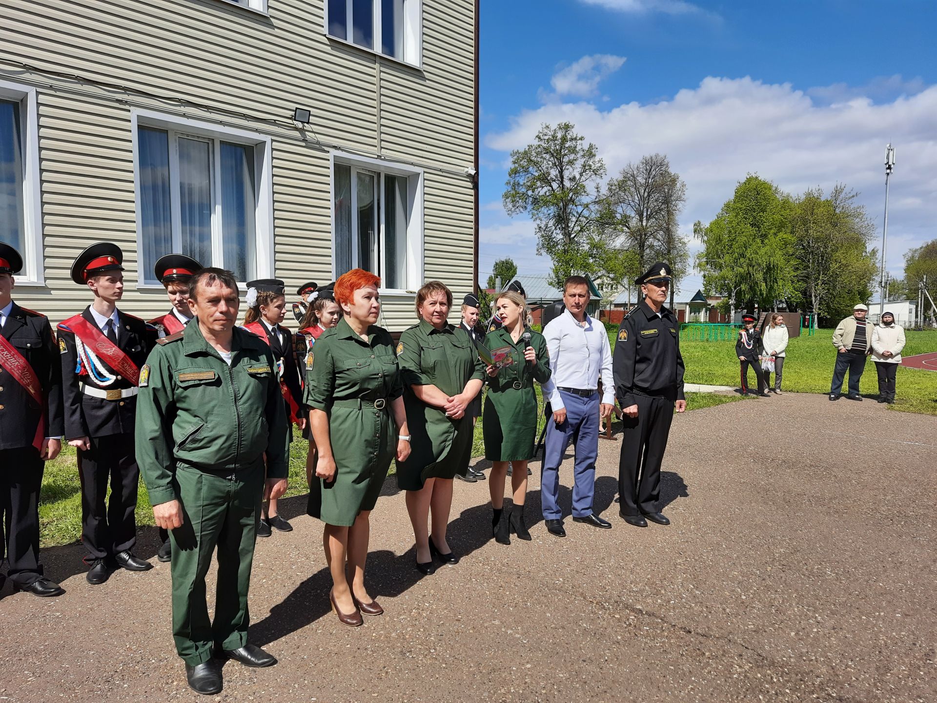 Чистопольские кадеты простились со знаменем родной школы