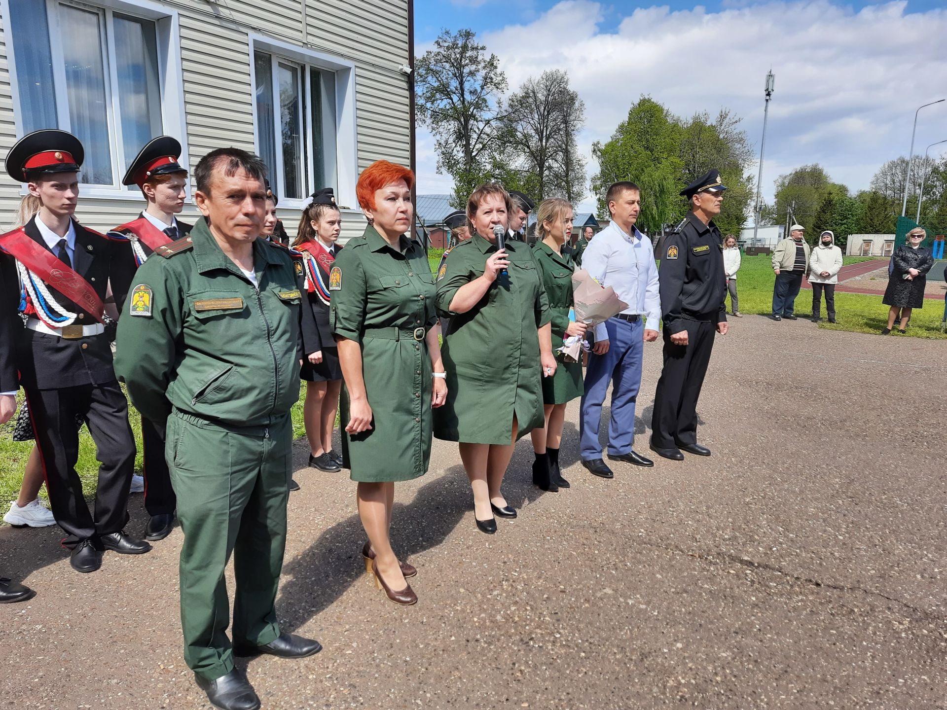 Чистопольские кадеты простились со знаменем родной школы