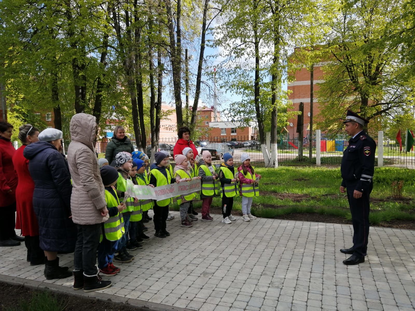 В акции «Ребенок - главный пассажир» участвовали чистопольские дошкольники