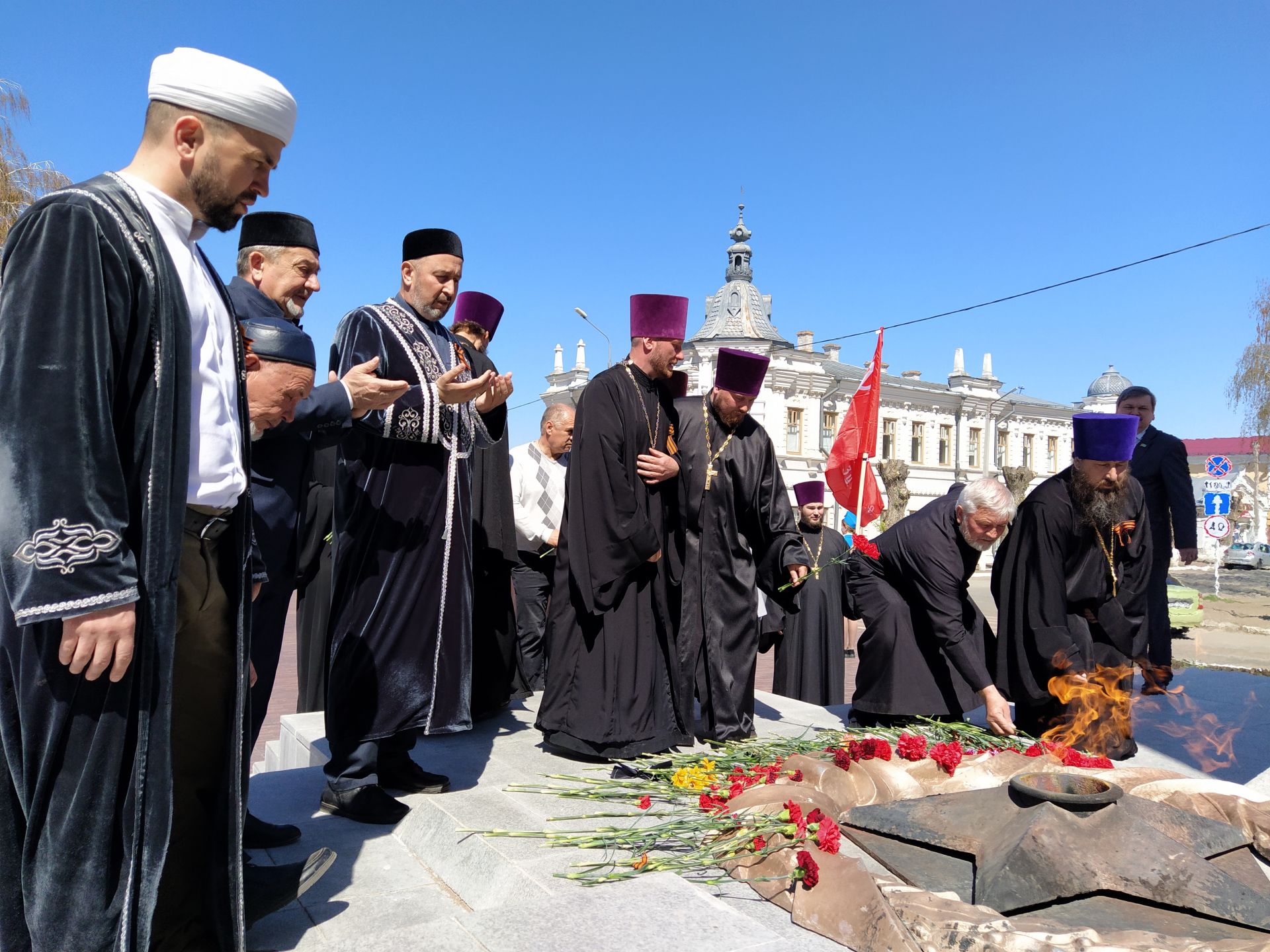 В Чистополе представители религиозных конфессий почтили память погибших в годы Великой Отечественной войны