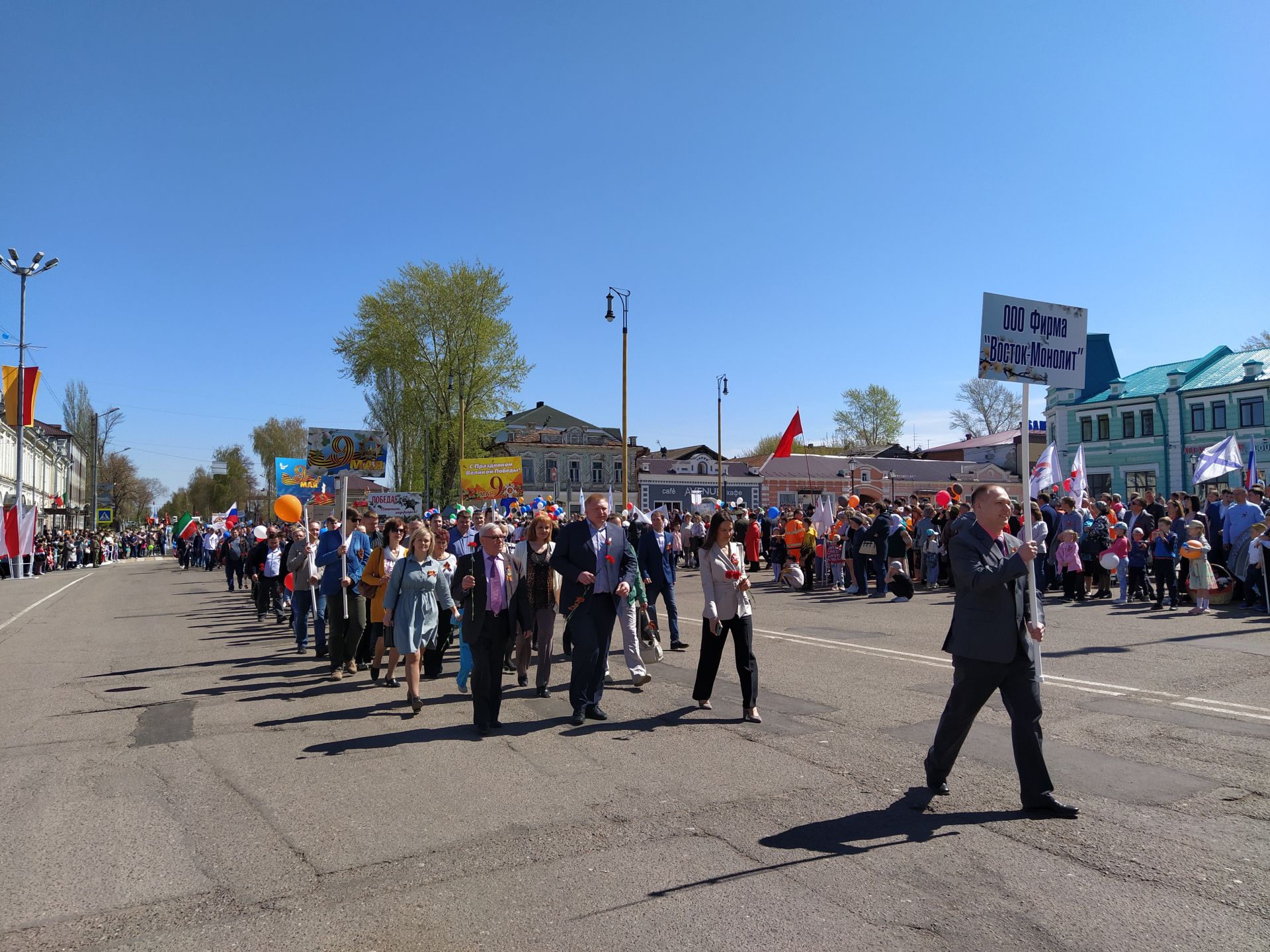 В Чистополе прошел торжественный митинг к Дню Победы (ФОТОРЕПОРТАЖ)