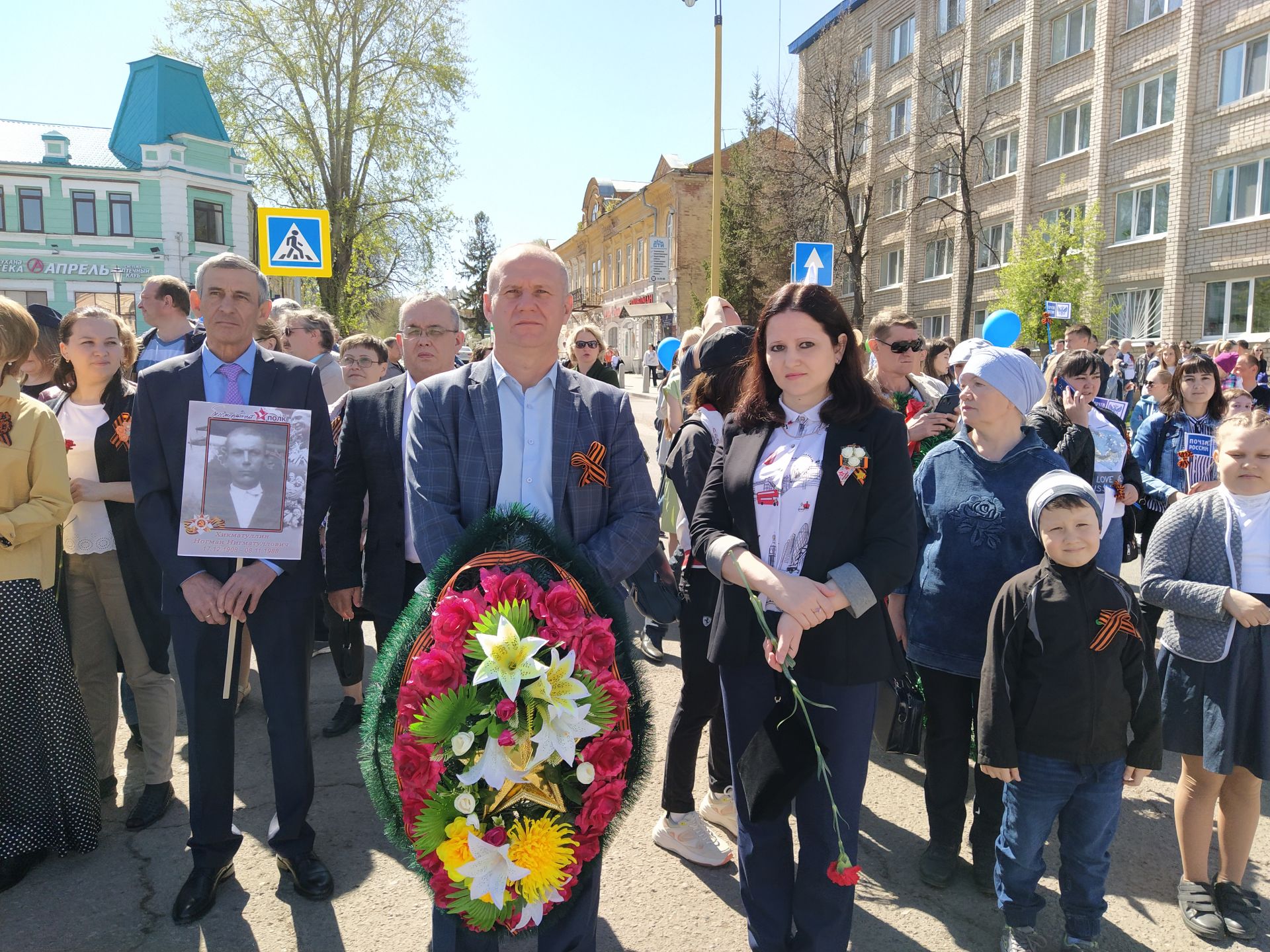 В Чистополе прошел торжественный митинг к Дню Победы (ФОТОРЕПОРТАЖ)