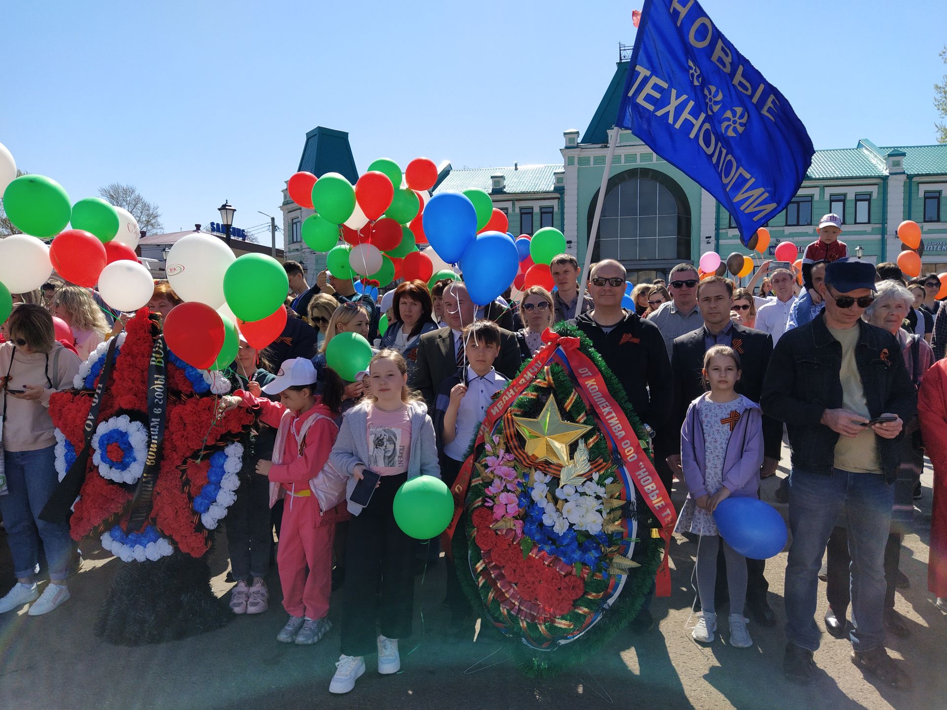 В Чистополе прошел торжественный митинг к Дню Победы (ФОТОРЕПОРТАЖ)