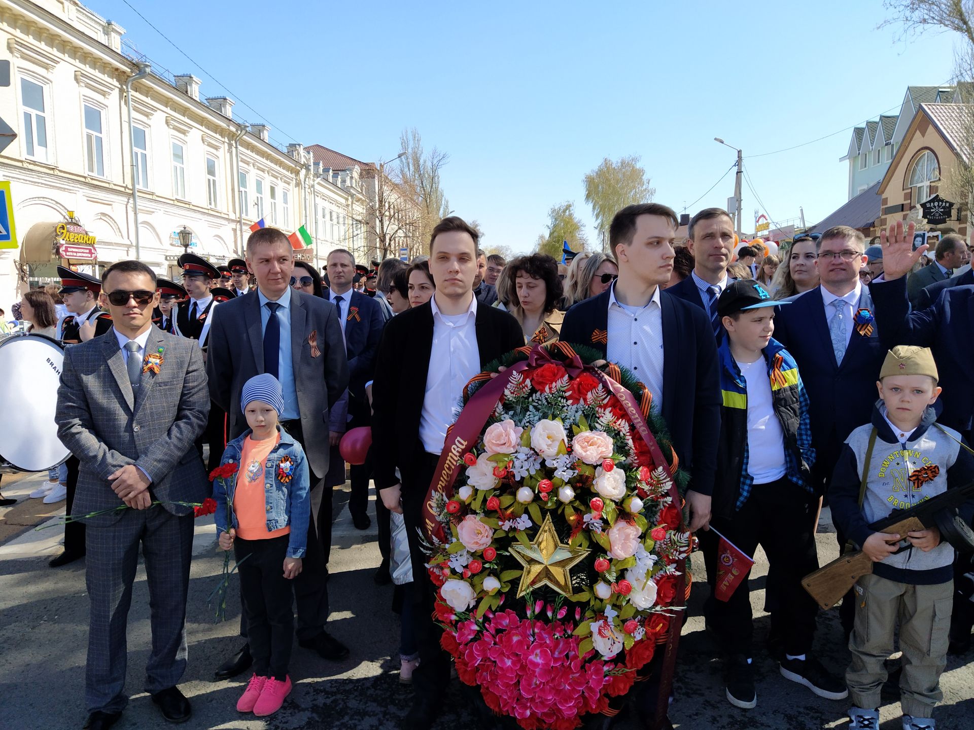 В Чистополе прошел торжественный митинг к Дню Победы (ФОТОРЕПОРТАЖ)