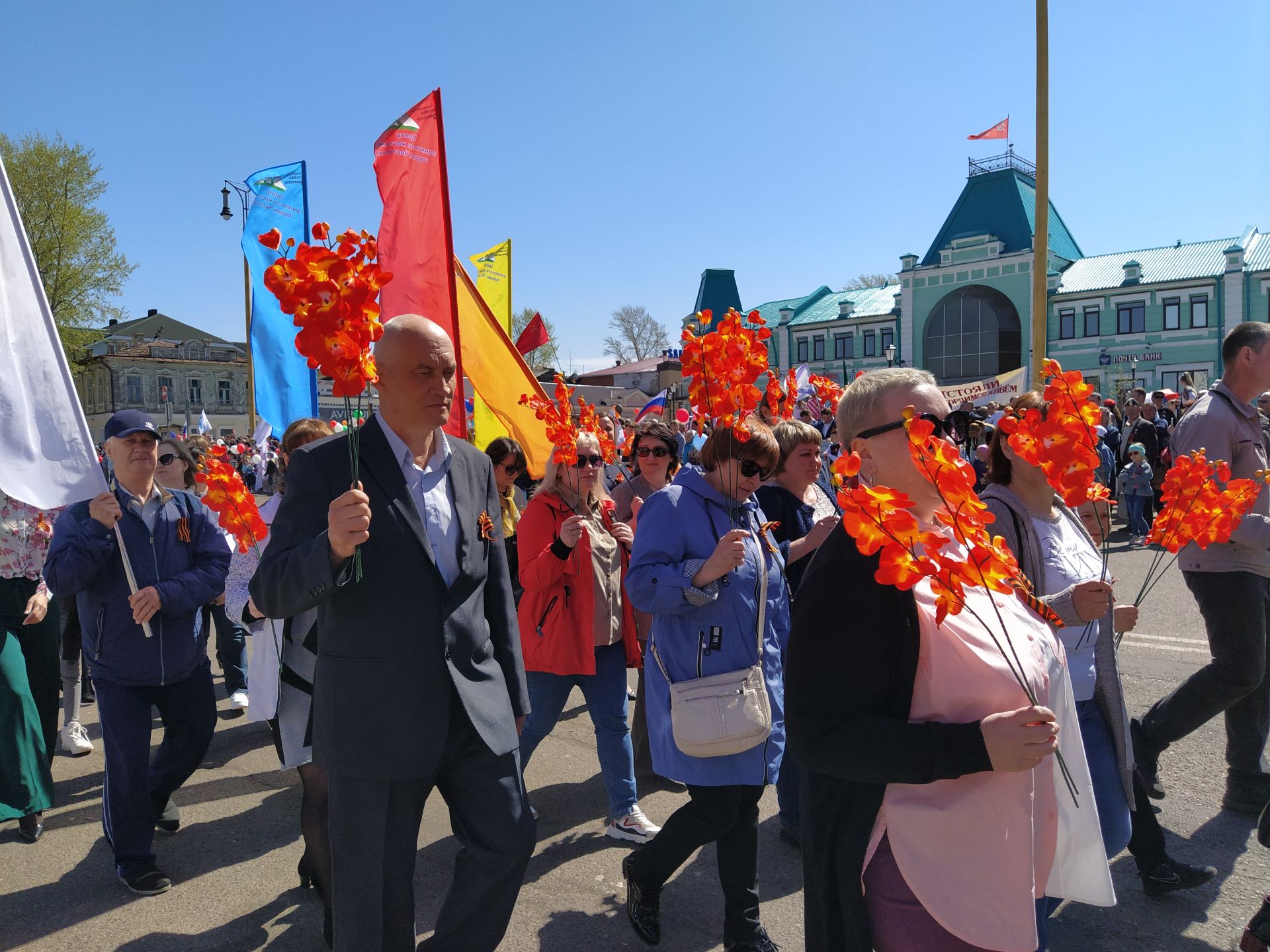 В Чистополе прошел торжественный митинг к Дню Победы (ФОТОРЕПОРТАЖ)