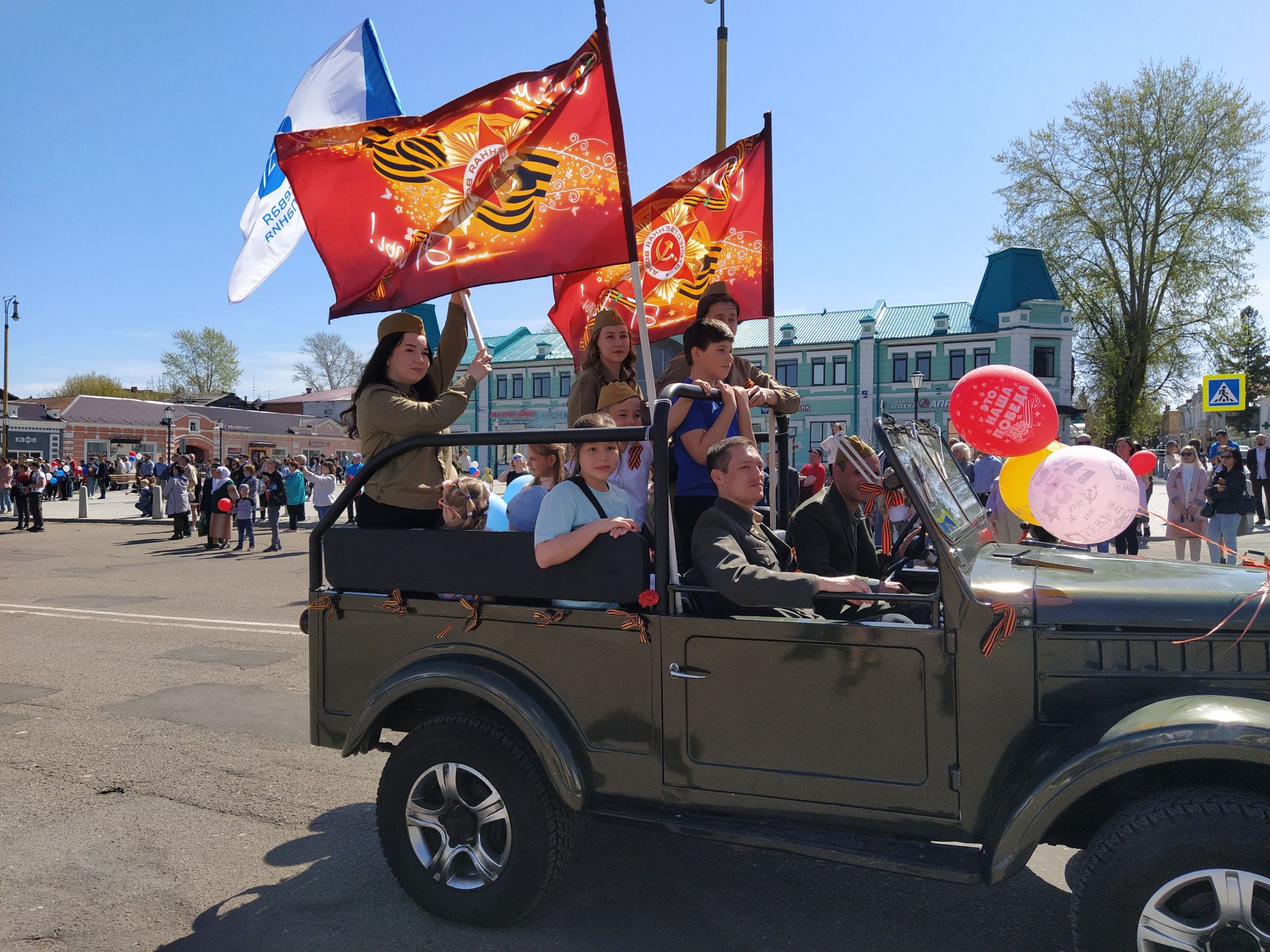 В Чистополе прошел торжественный митинг к Дню Победы (ФОТОРЕПОРТАЖ)