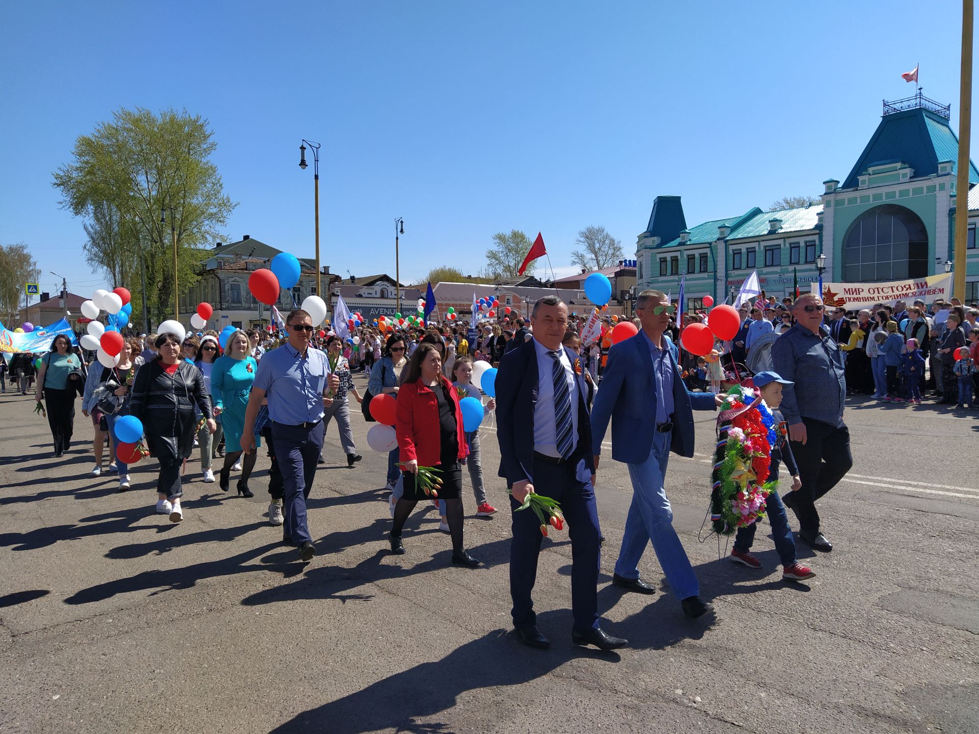 В Чистополе прошел торжественный митинг к Дню Победы (ФОТОРЕПОРТАЖ)