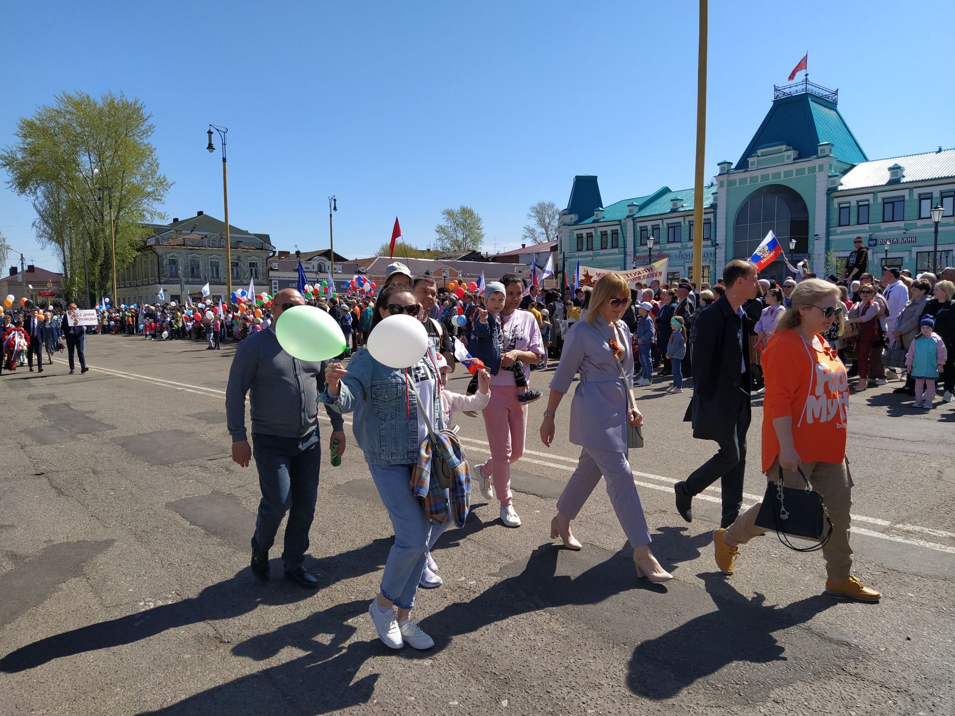 В Чистополе прошел торжественный митинг к Дню Победы (ФОТОРЕПОРТАЖ)