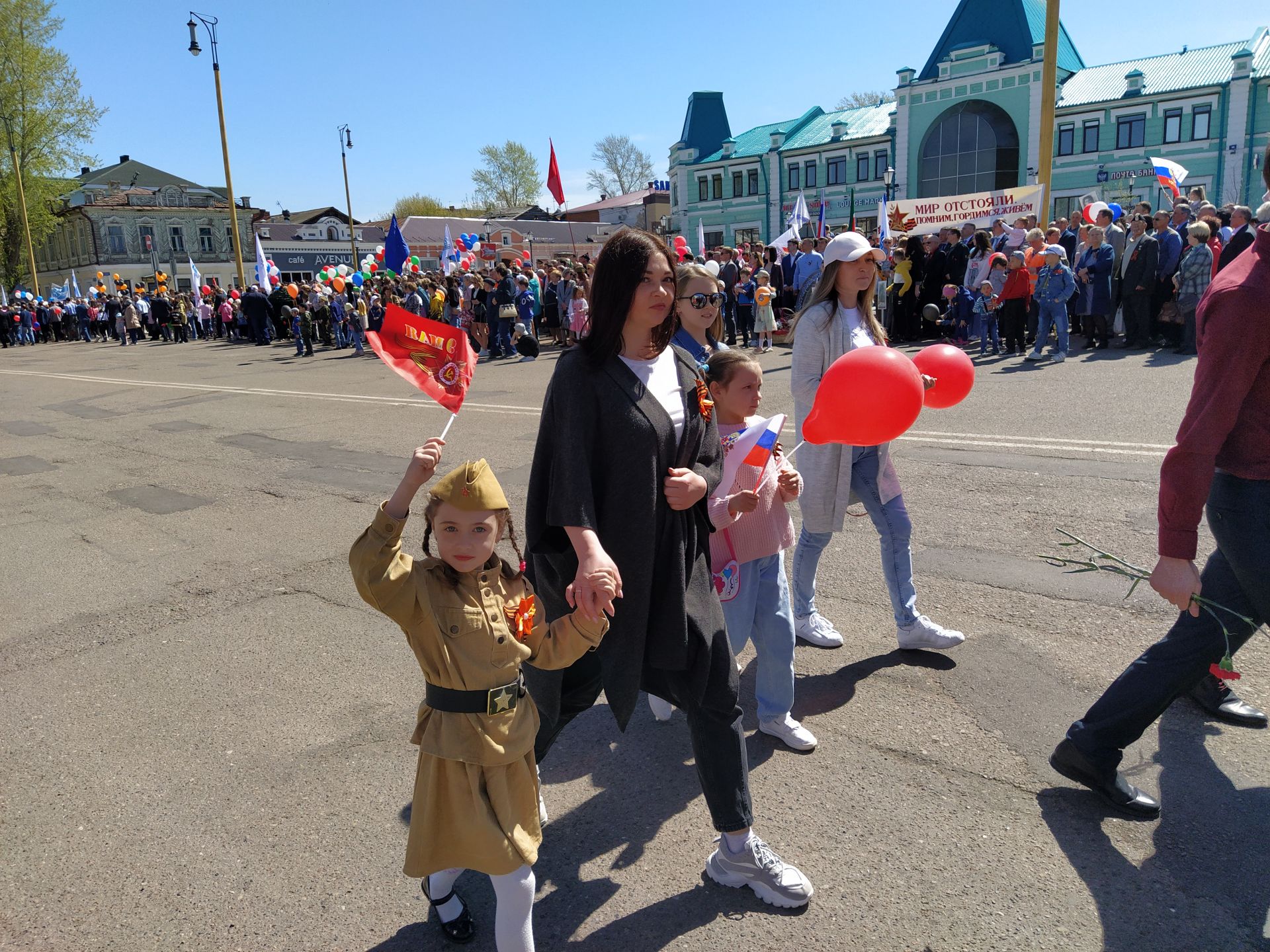 В Чистополе прошел торжественный митинг к Дню Победы (ФОТОРЕПОРТАЖ)