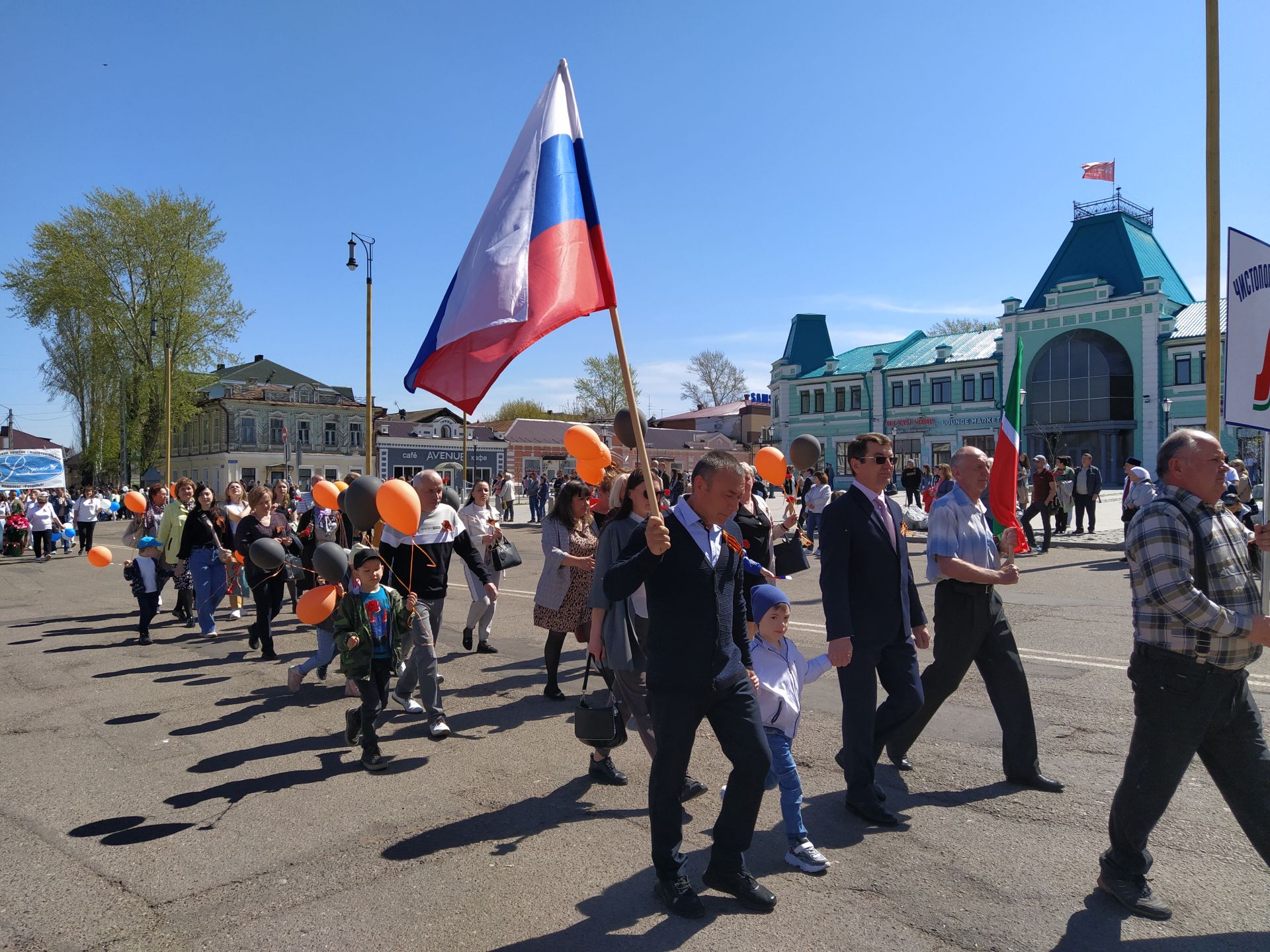 В Чистополе прошел торжественный митинг к Дню Победы (ФОТОРЕПОРТАЖ)