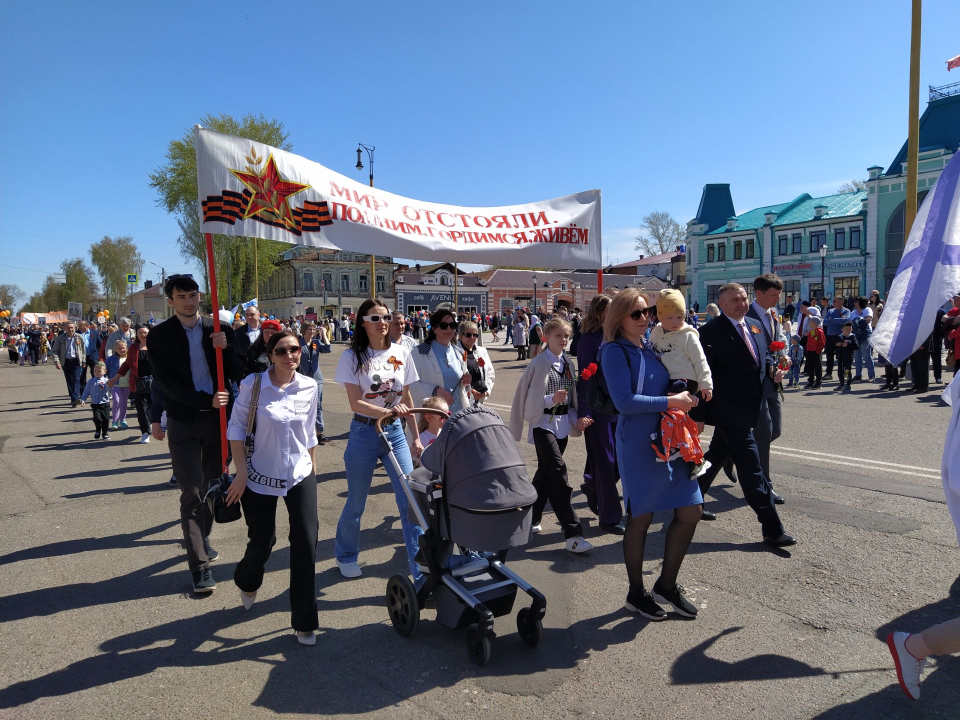 В Чистополе прошел торжественный митинг к Дню Победы (ФОТОРЕПОРТАЖ)