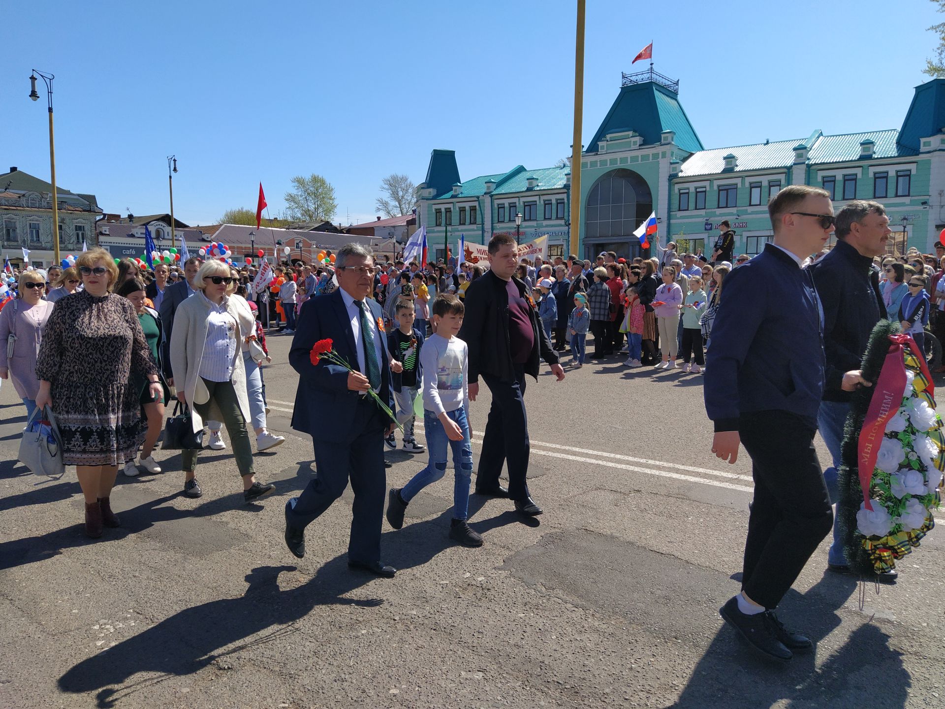 В Чистополе прошел торжественный митинг к Дню Победы (ФОТОРЕПОРТАЖ)