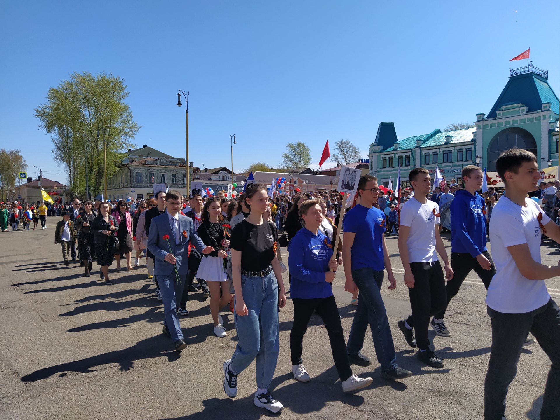 В Чистополе прошел торжественный митинг к Дню Победы (ФОТОРЕПОРТАЖ)