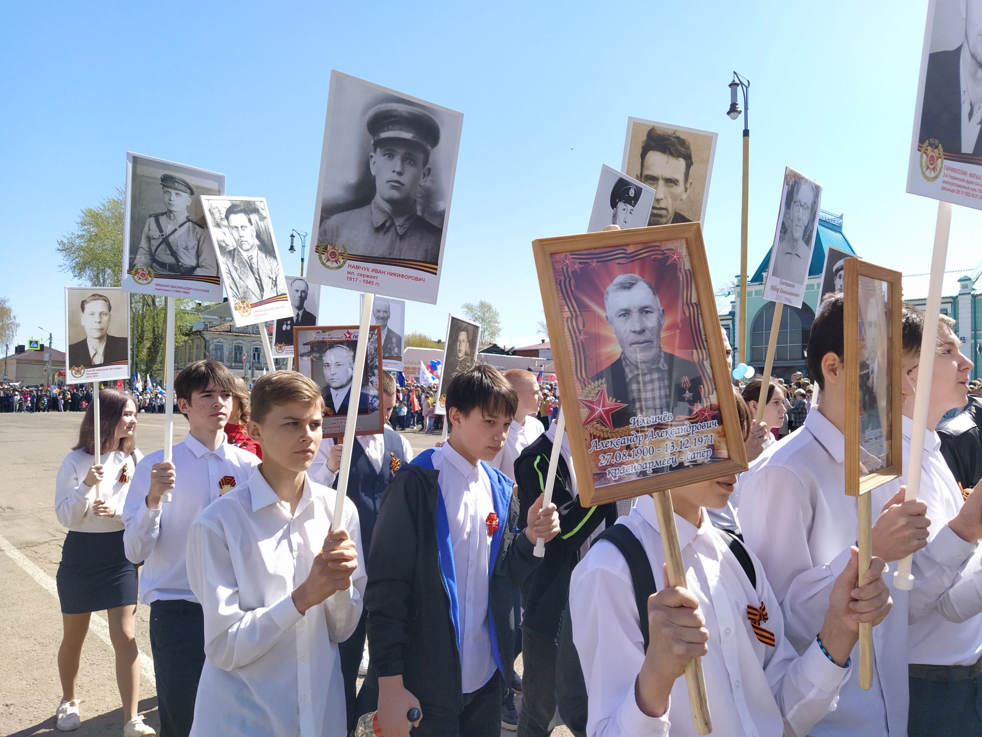 В Чистополе прошел торжественный митинг к Дню Победы (ФОТОРЕПОРТАЖ)