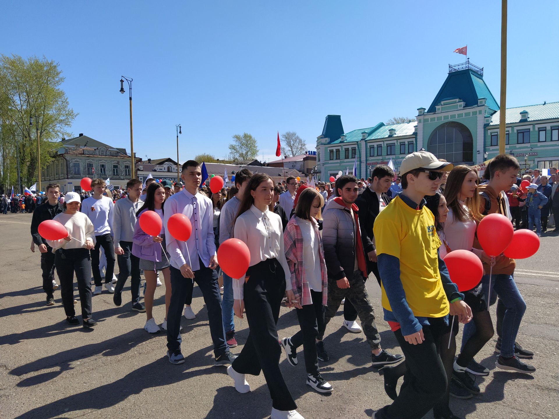 В Чистополе прошел торжественный митинг к Дню Победы (ФОТОРЕПОРТАЖ)