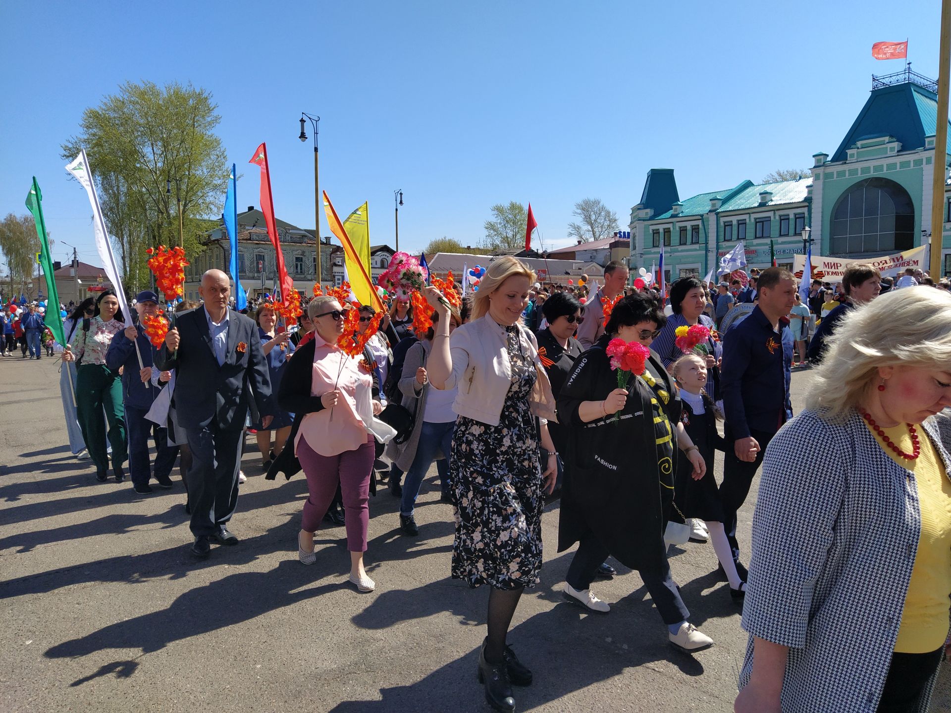 В Чистополе прошел торжественный митинг к Дню Победы (ФОТОРЕПОРТАЖ)