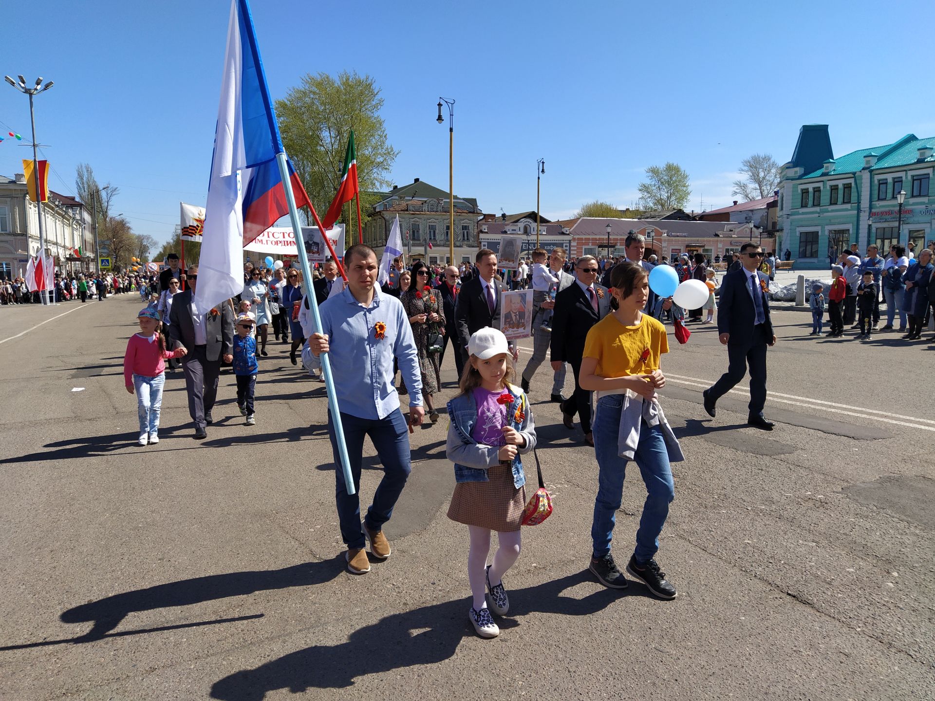 В Чистополе прошел торжественный митинг к Дню Победы (ФОТОРЕПОРТАЖ)