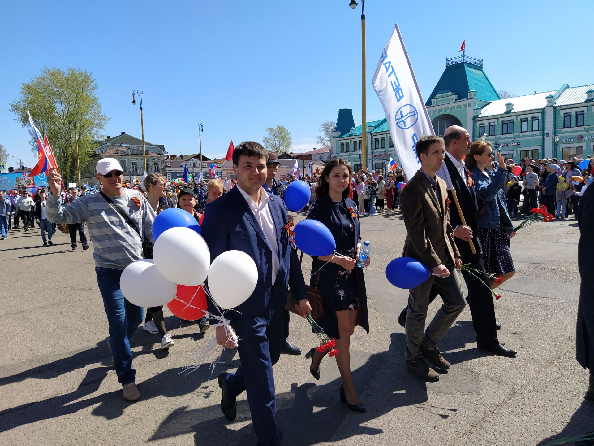 В Чистополе прошел торжественный митинг к Дню Победы (ФОТОРЕПОРТАЖ)