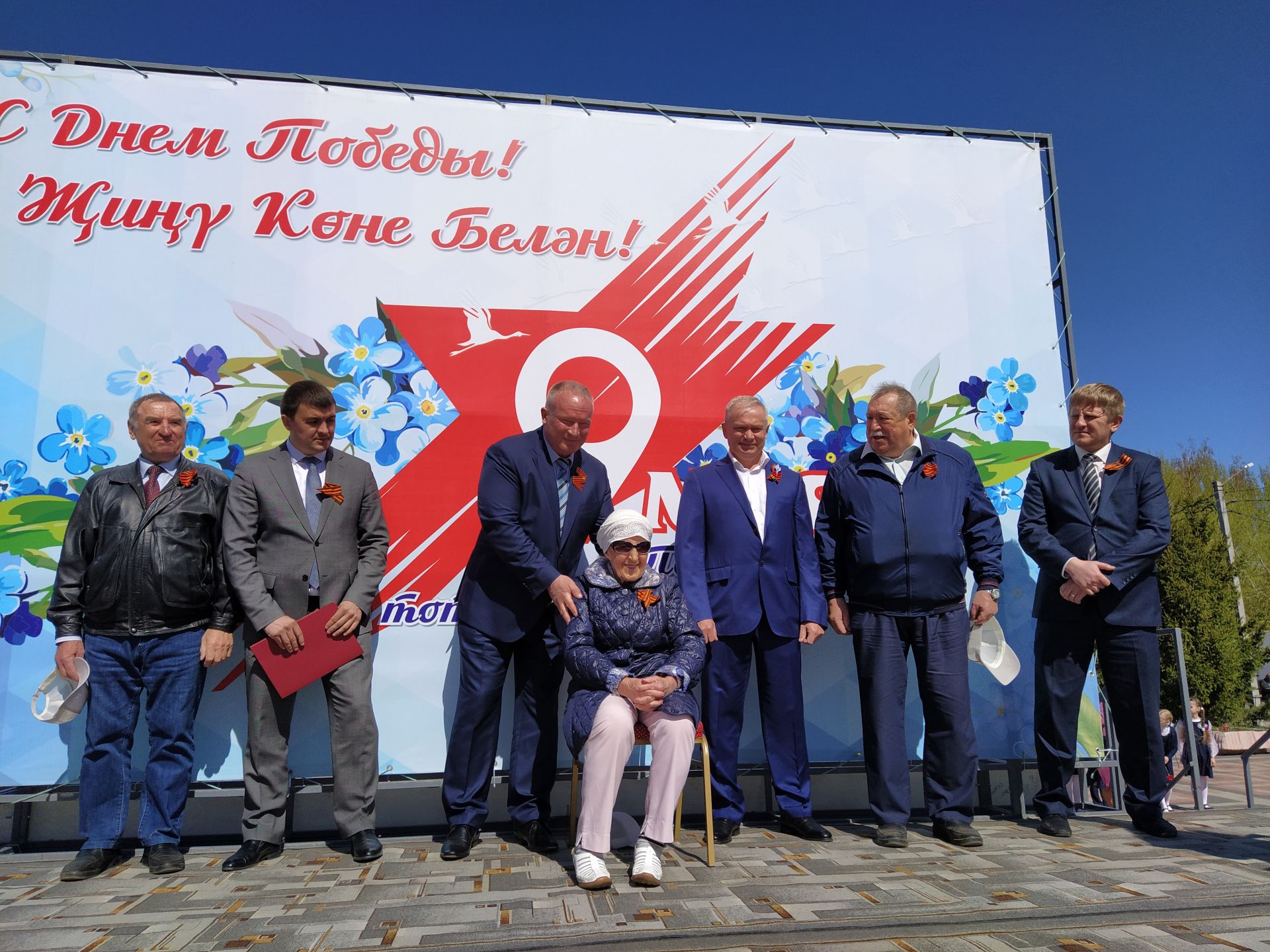 В Чистополе прошел торжественный митинг к Дню Победы (ФОТОРЕПОРТАЖ)