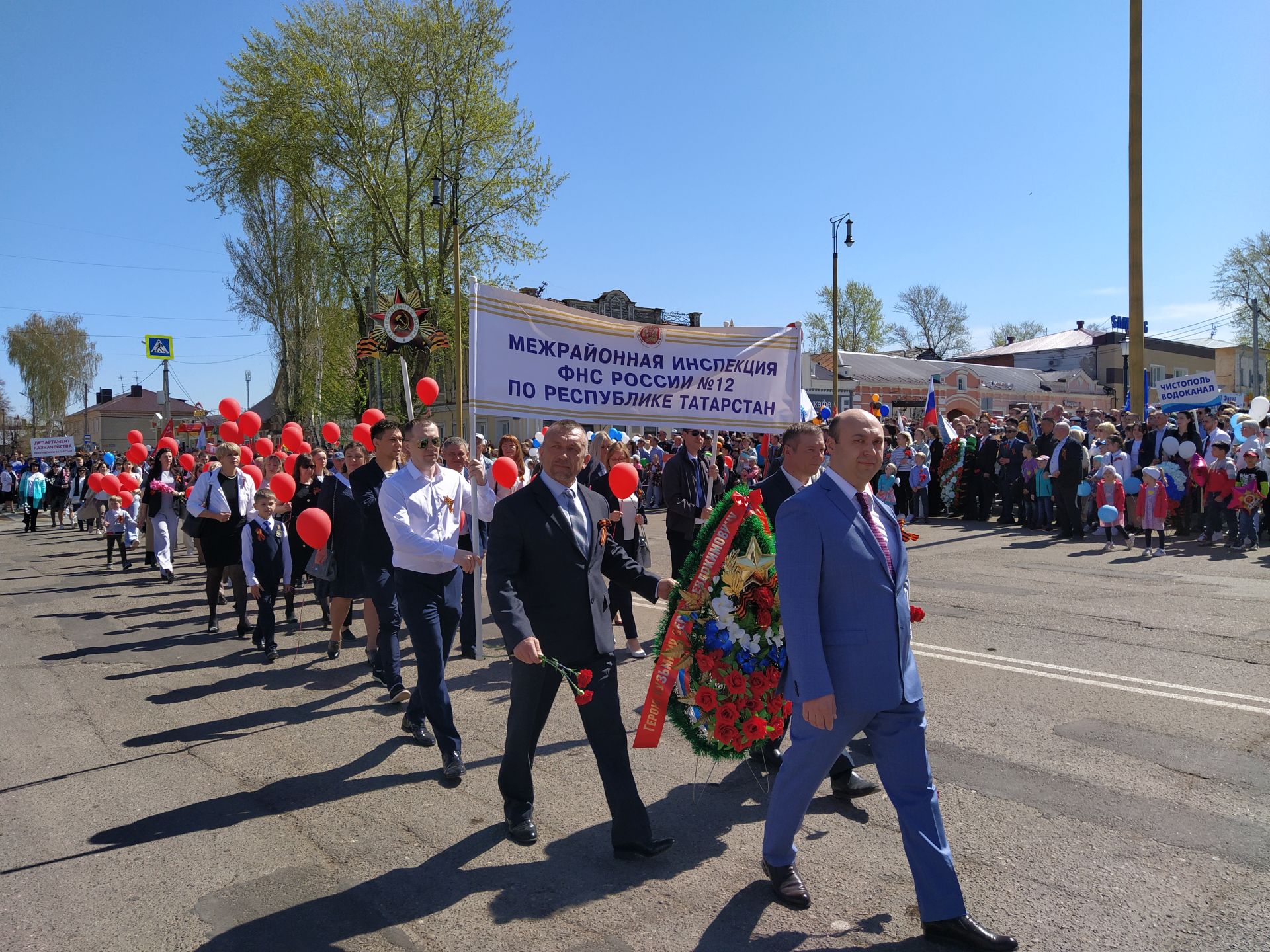 В Чистополе прошел торжественный митинг к Дню Победы (ФОТОРЕПОРТАЖ)