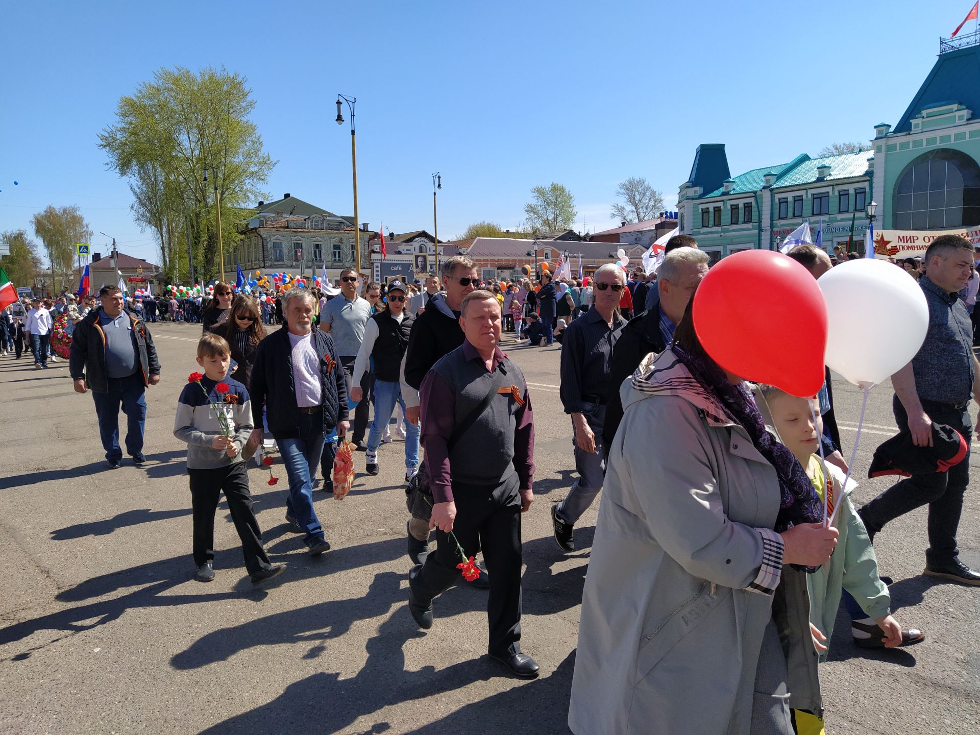 В Чистополе прошел торжественный митинг к Дню Победы (ФОТОРЕПОРТАЖ)