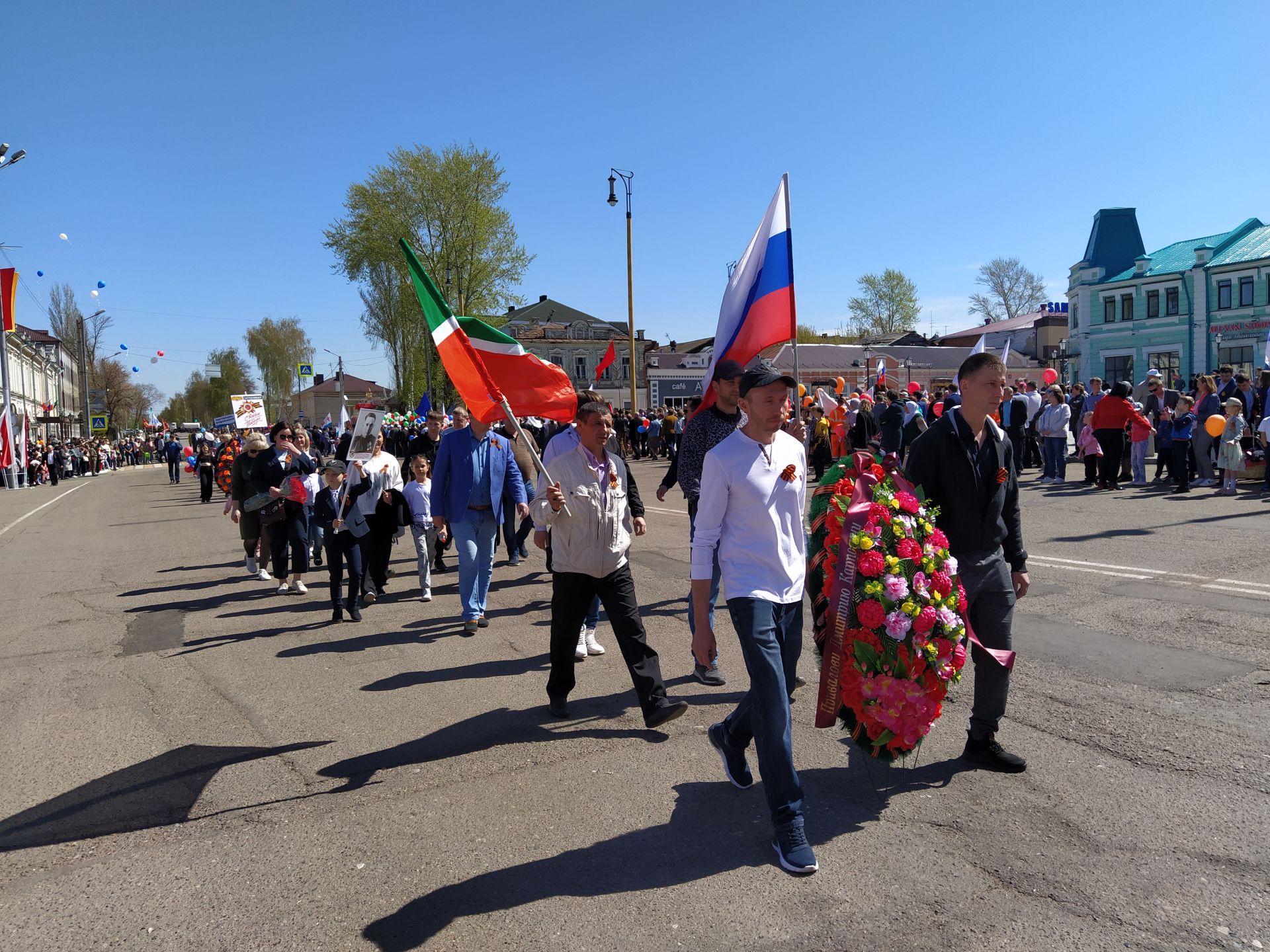 В Чистополе прошел торжественный митинг к Дню Победы (ФОТОРЕПОРТАЖ)