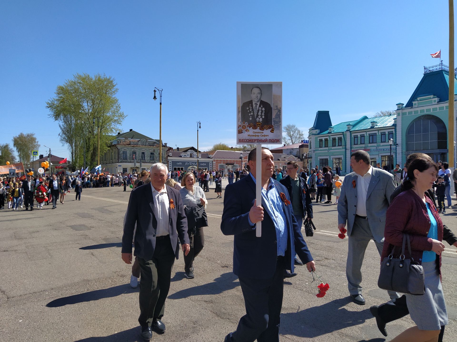 В Чистополе прошел торжественный митинг к Дню Победы (ФОТОРЕПОРТАЖ)